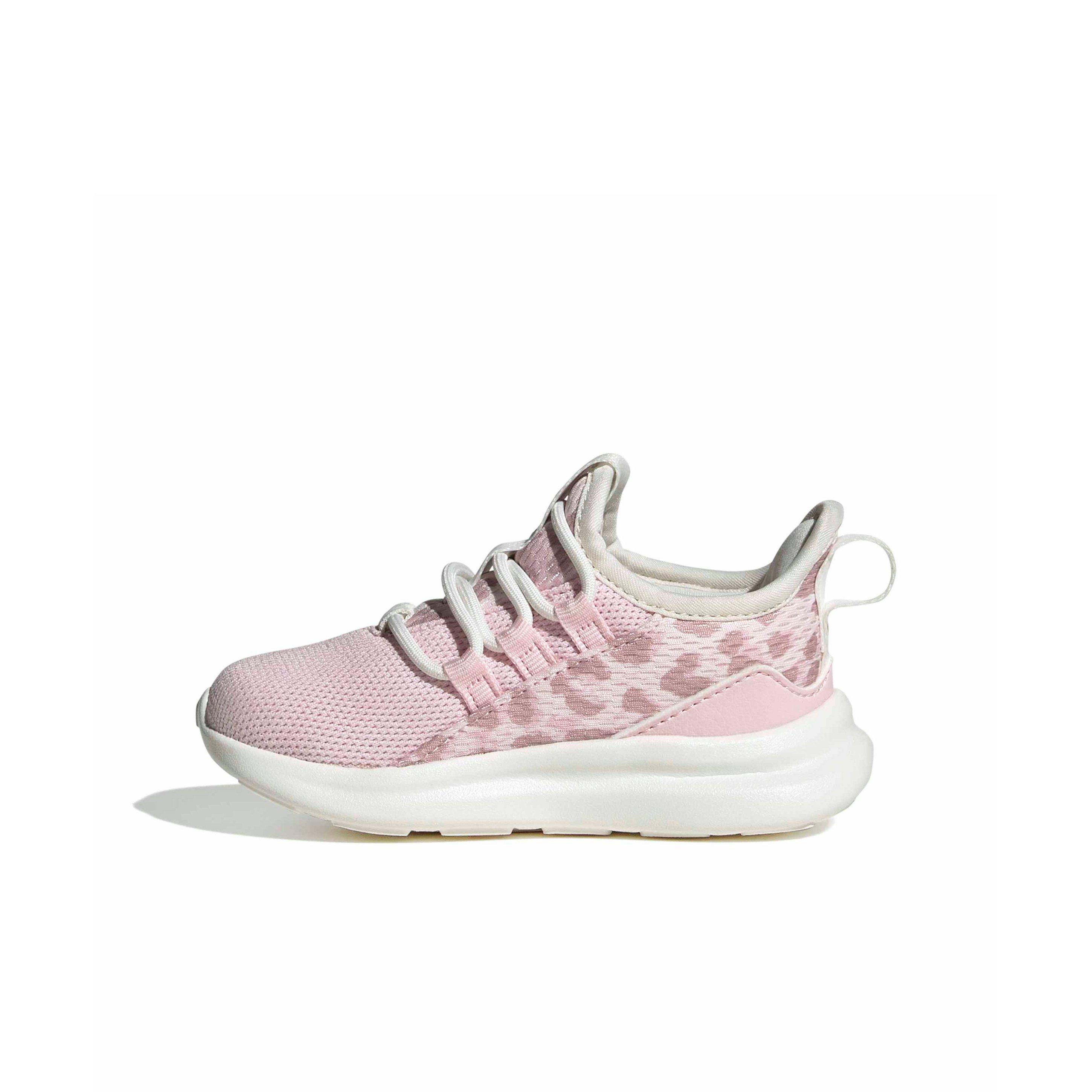 adidas Lite Racer Adapt 8.0 "Core White/Distilled Pink/Clear Pink" Infant Girls' Shoe - WHITE/PINK/PINK