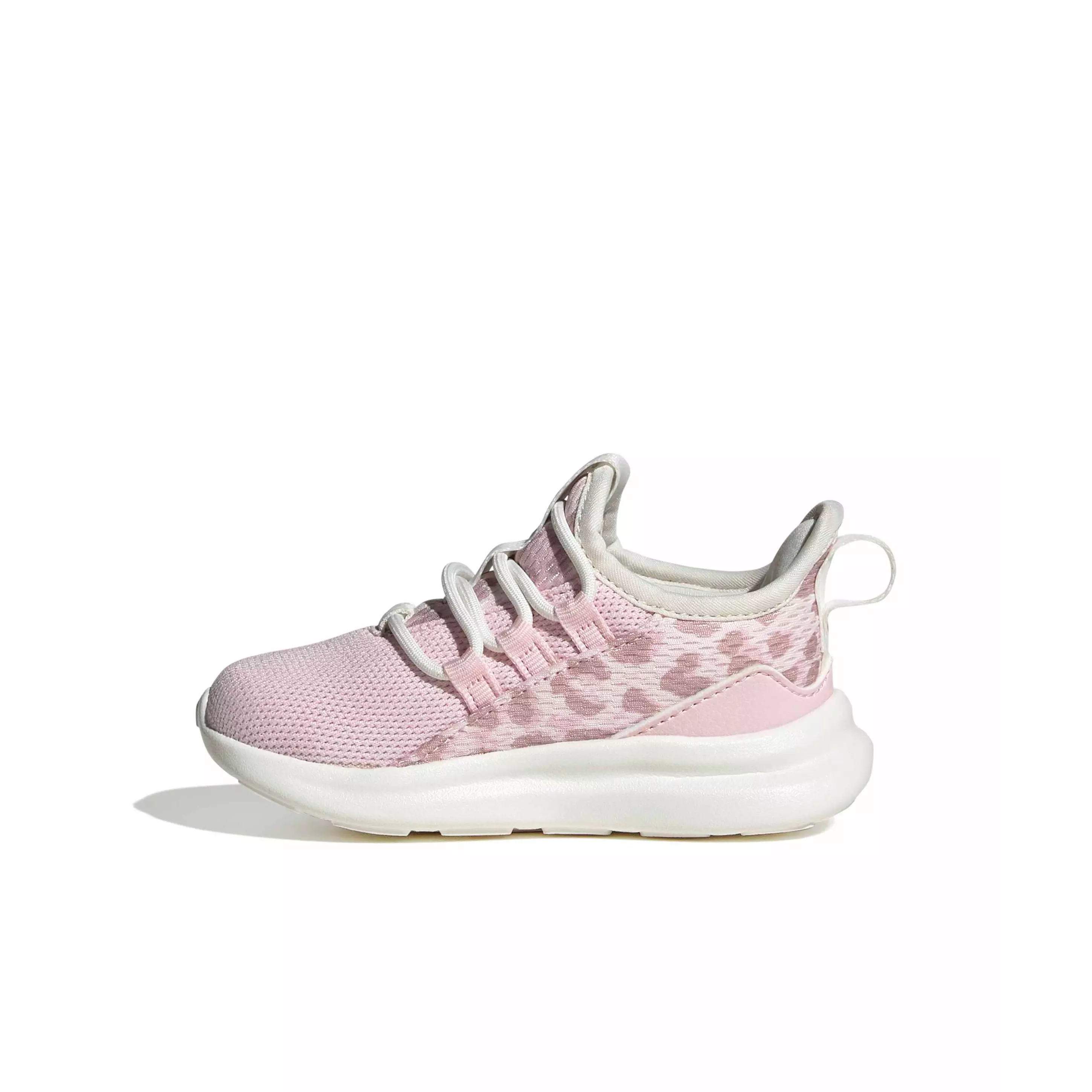 adidas Lite Racer Adapt 8.0 "Core White/Distilled Pink/Clear Pink" Infant Girls' Shoe - WHITE/PINK/PINK