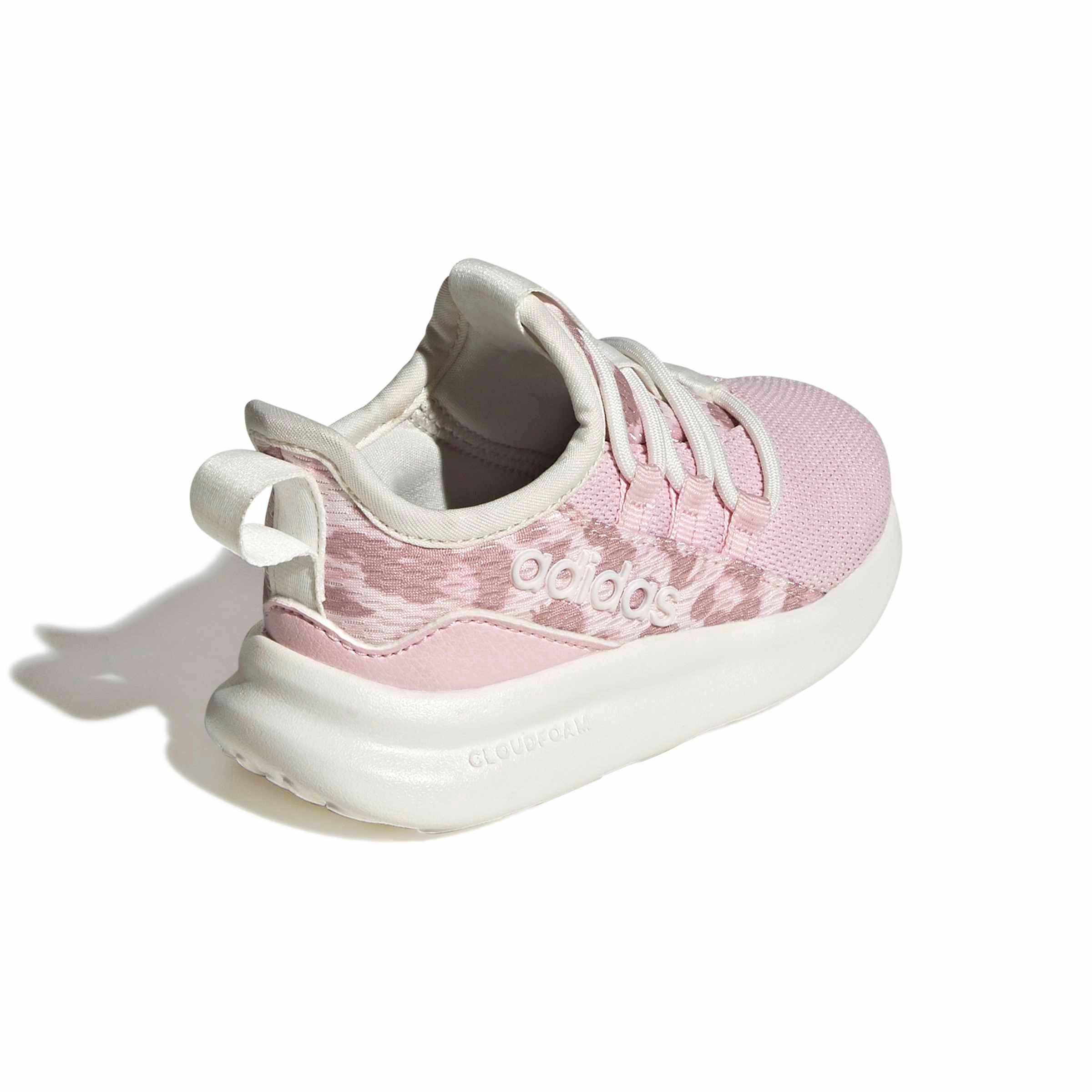 adidas Lite Racer Adapt 8.0 "Core White/Distilled Pink/Clear Pink" Infant Girls' Shoe - WHITE/PINK/PINK