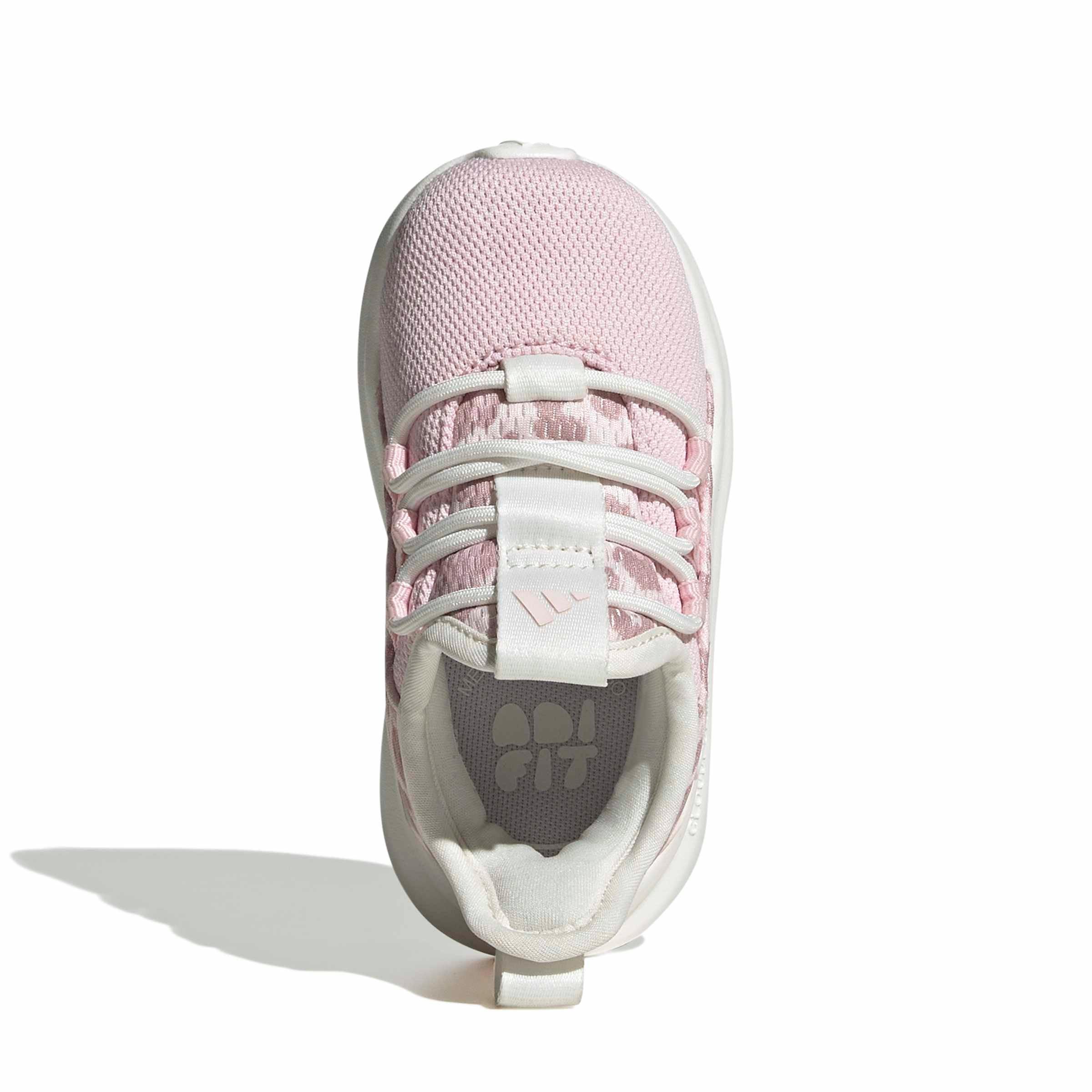 adidas Lite Racer Adapt 8.0 "Core White/Distilled Pink/Clear Pink" Infant Girls' Shoe - WHITE/PINK/PINK