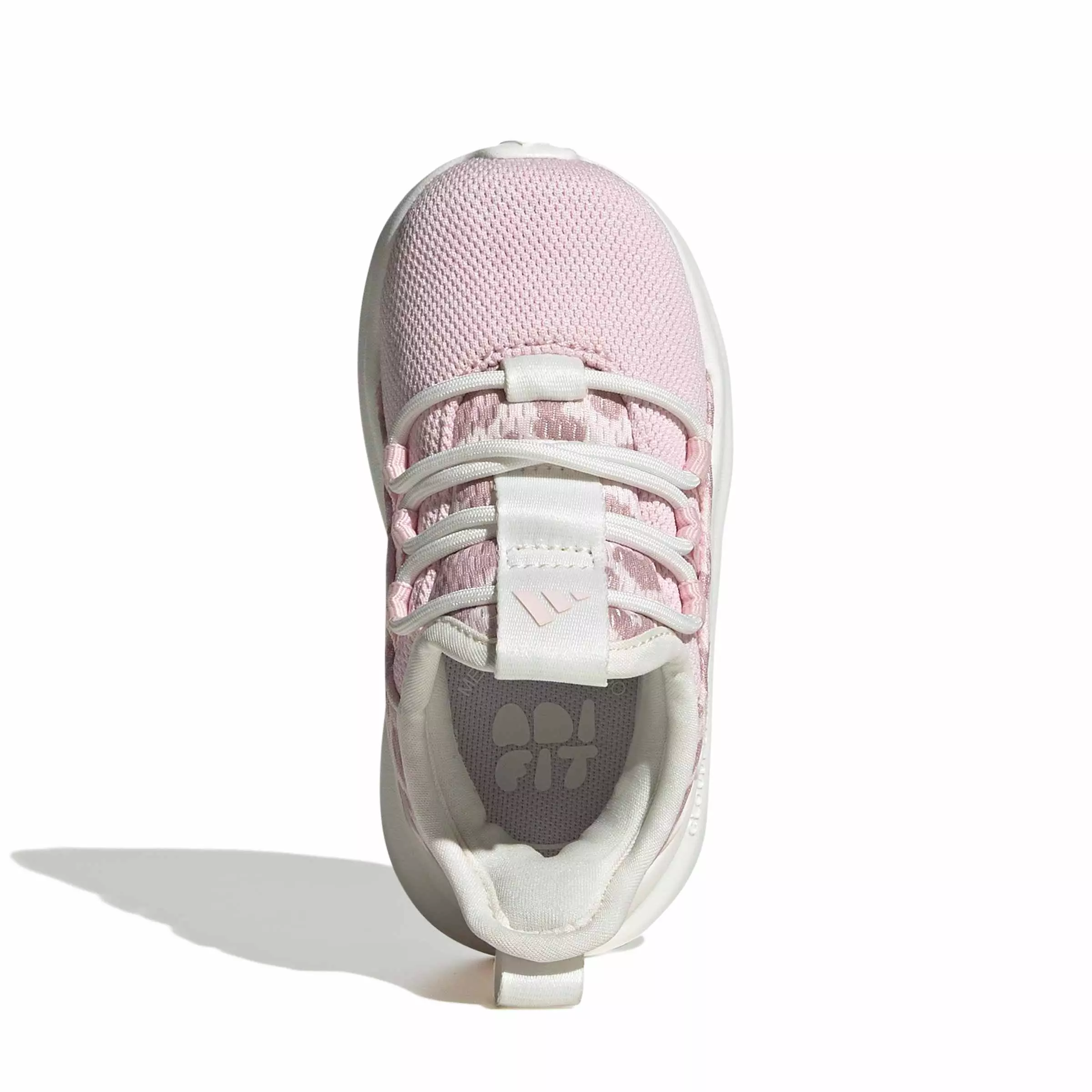 adidas Lite Racer Adapt 8.0 "Core White/Distilled Pink/Clear Pink" Infant Girls' Shoe - WHITE/PINK/PINK