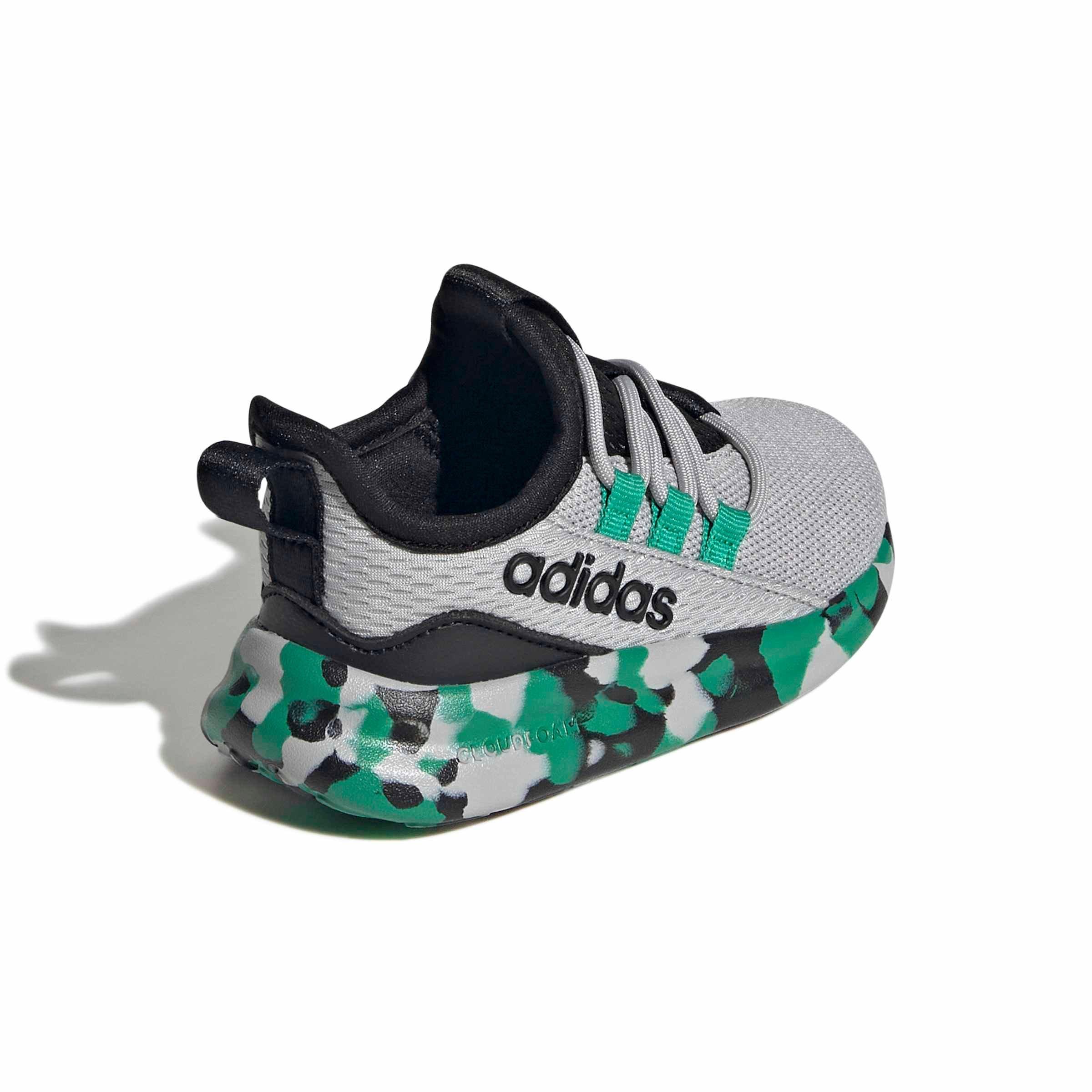 adidas Lite Racer Adapt 8.0 "Grey Two/Court Green/Core Black" Infant Boys' Shoe - GREY/GREEN/BLACK