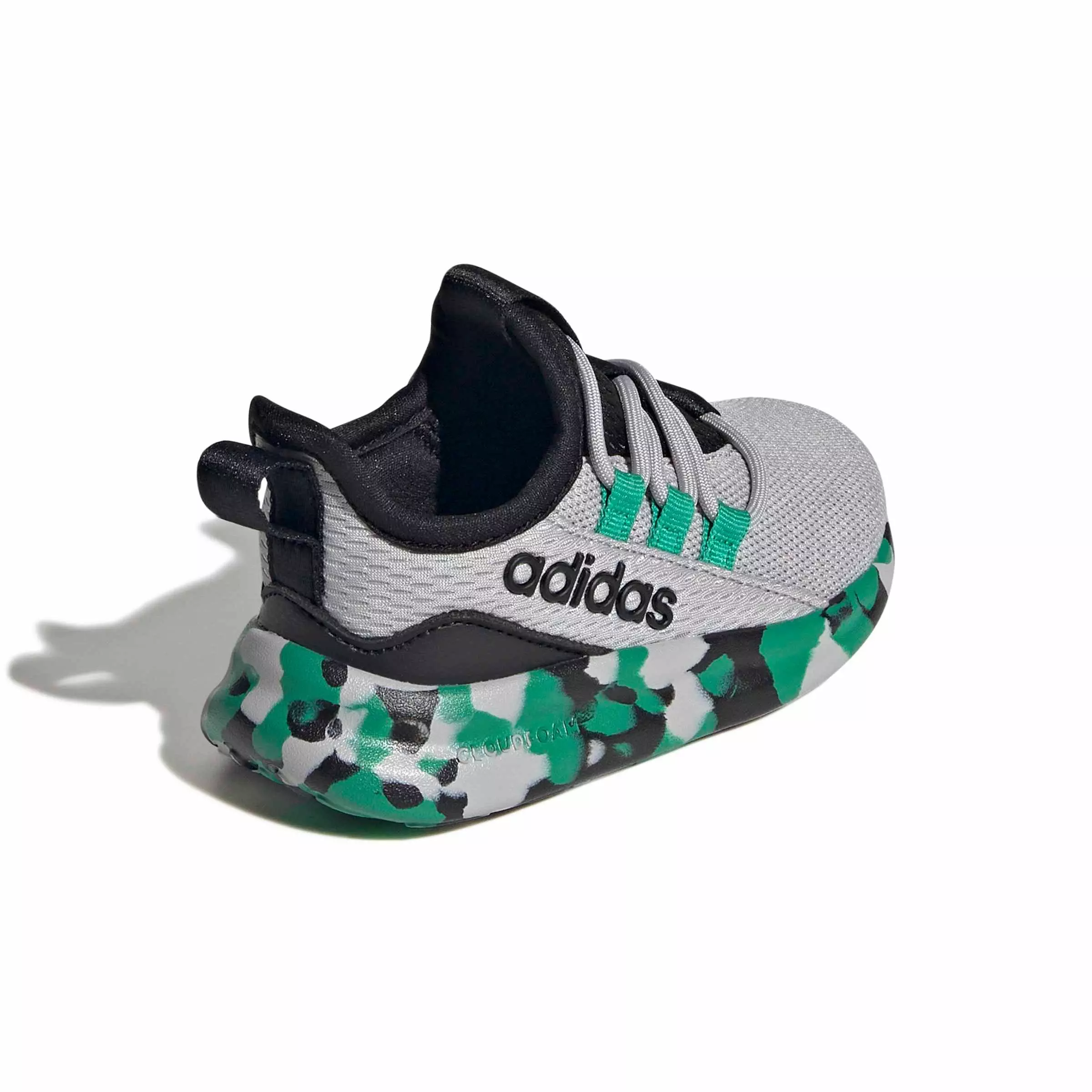 adidas Lite Racer Adapt 8.0 "Grey Two/Court Green/Core Black" Infant Boys' Shoe - GREY/GREEN/BLACK