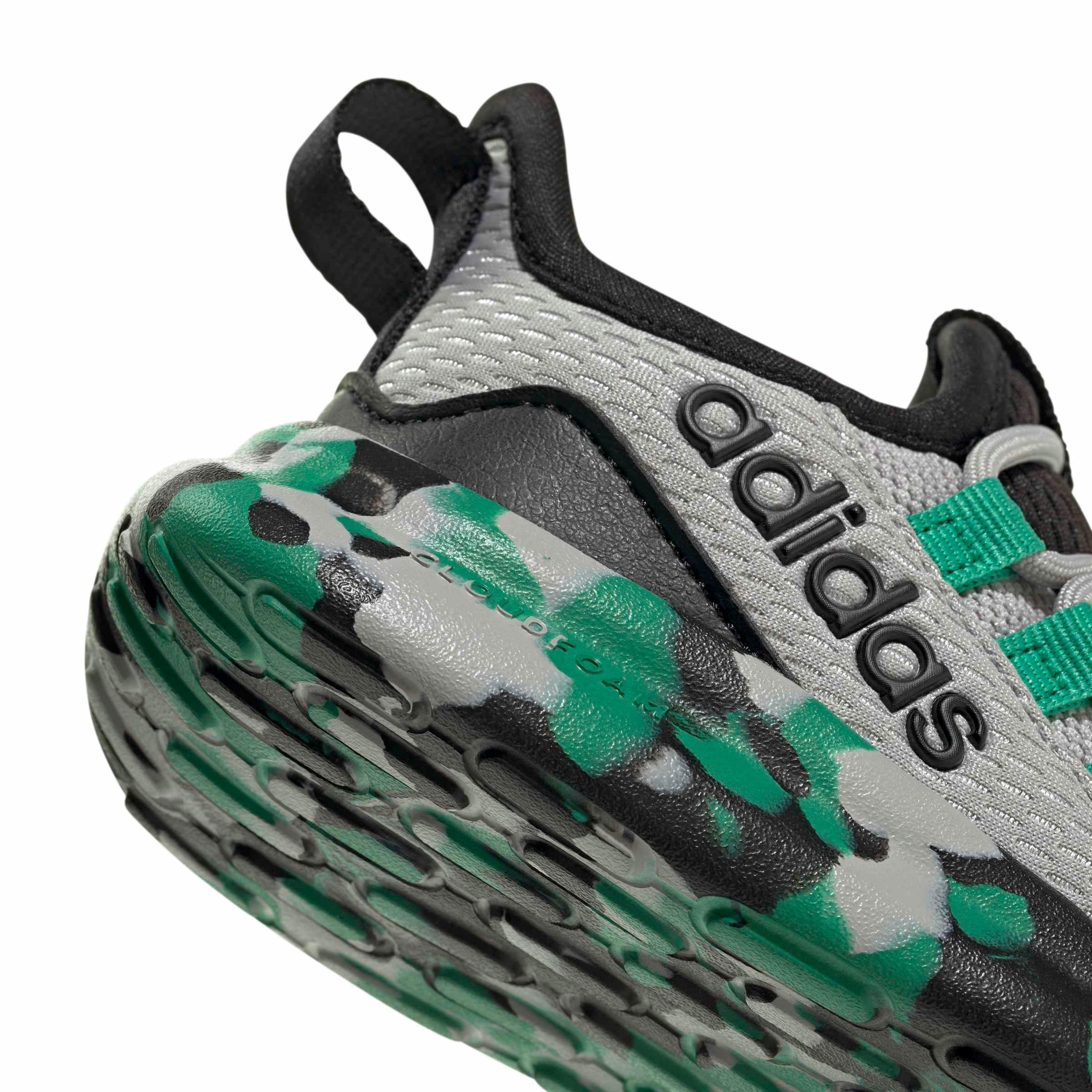 adidas Lite Racer Adapt 8.0 "Grey Two/Court Green/Core Black" Infant Boys' Shoe - GREY/GREEN/BLACK
