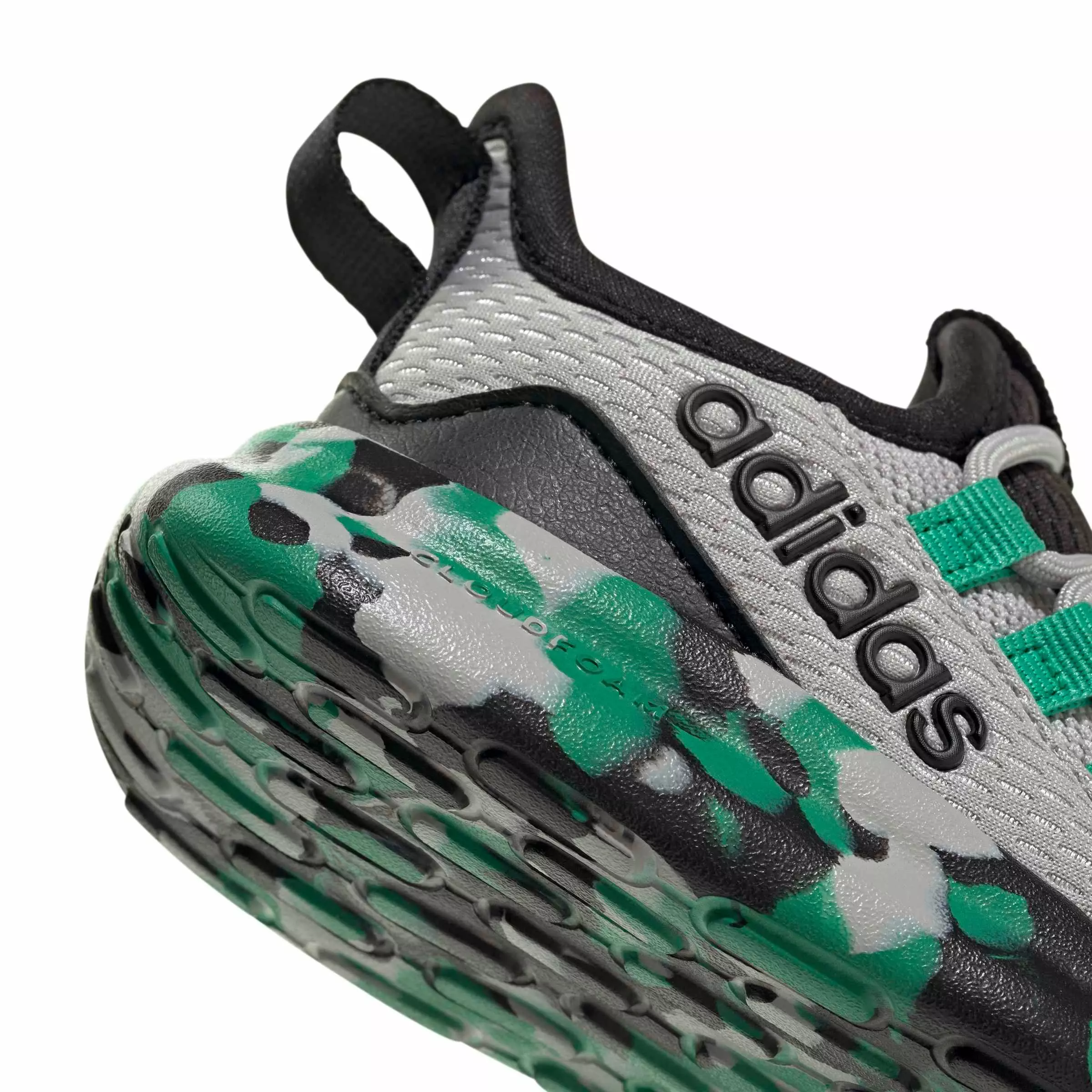 adidas Lite Racer Adapt 8.0 "Grey Two/Court Green/Core Black" Infant Boys' Shoe - GREY/GREEN/BLACK