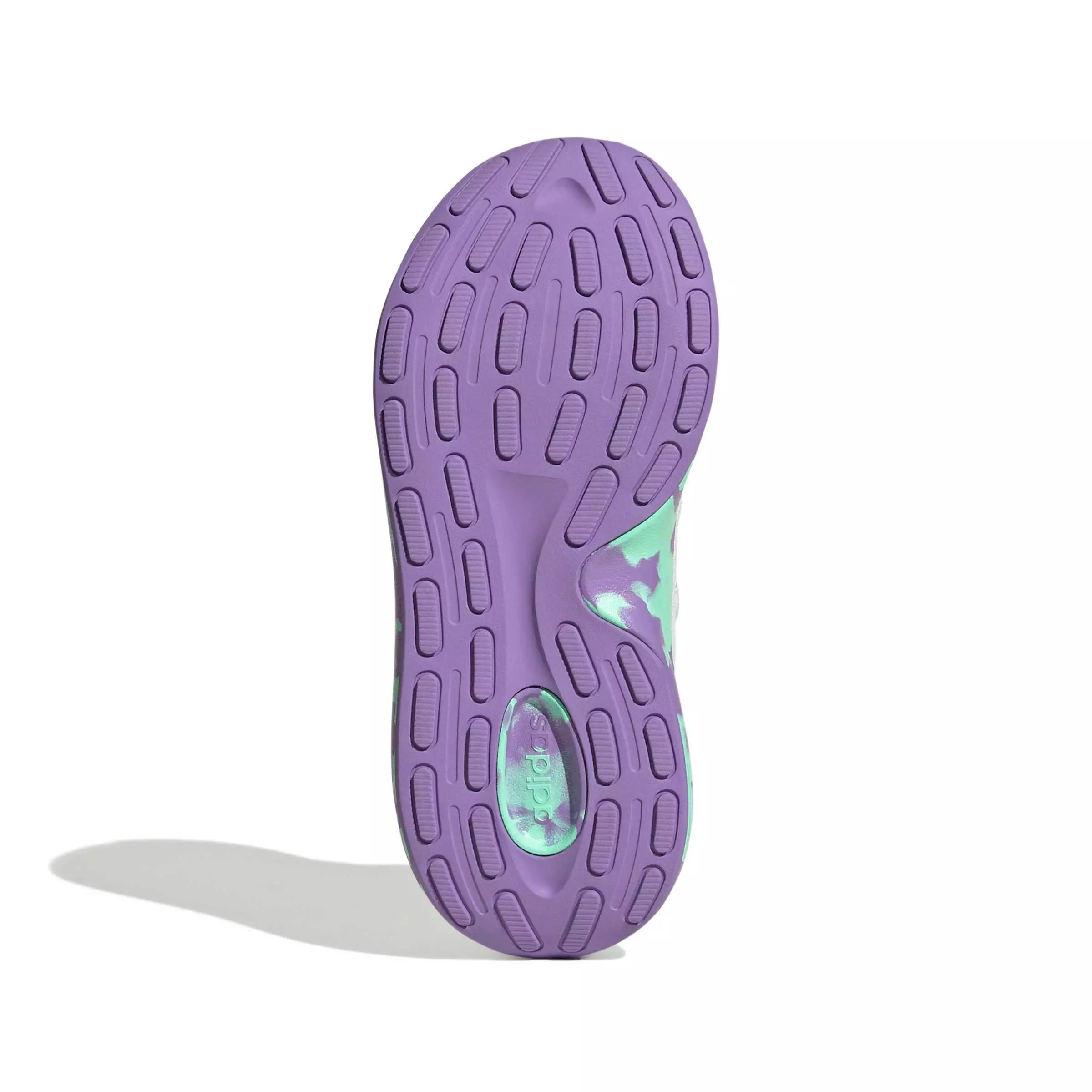 adidas Lite Racer Adapt 8.0 "Dash Grey/Violet Fusion/Pulse Mint" Grade School Girls' Shoe - GREY/VIOLET/MINT