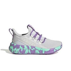 adidas Lite Racer Adapt 8.0 "Dash Grey/Violet Fusion/Pulse Mint" Grade School Girls' Shoe - GREY/VIOLET/MINT