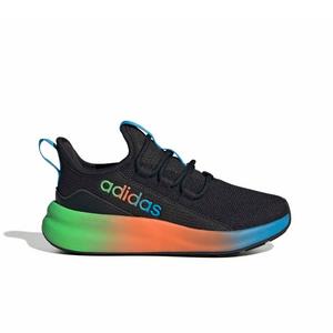 adidas Lite Racer Adapt 8.0 "Core Black/Screaming Green/Semi Solar Orange" Grade School Boys' Shoe - BLACK/GREEN/ORANGE