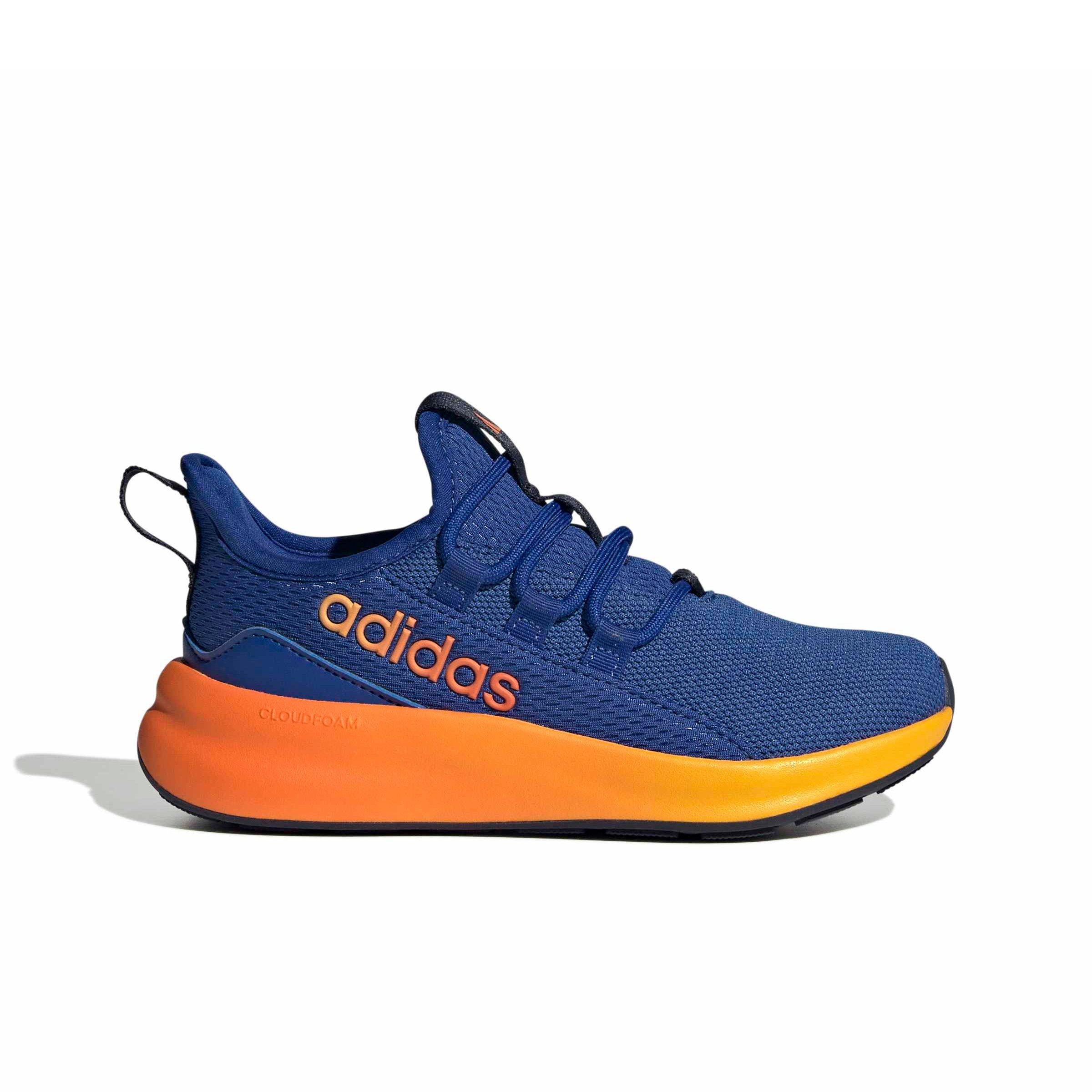 adidas Lite Racer Adapt 8.0 "Team Royal Blue/Orange/Crew Yellow" Grade School Boys' Shoe - ROYAL/ORANGE/YELLOW