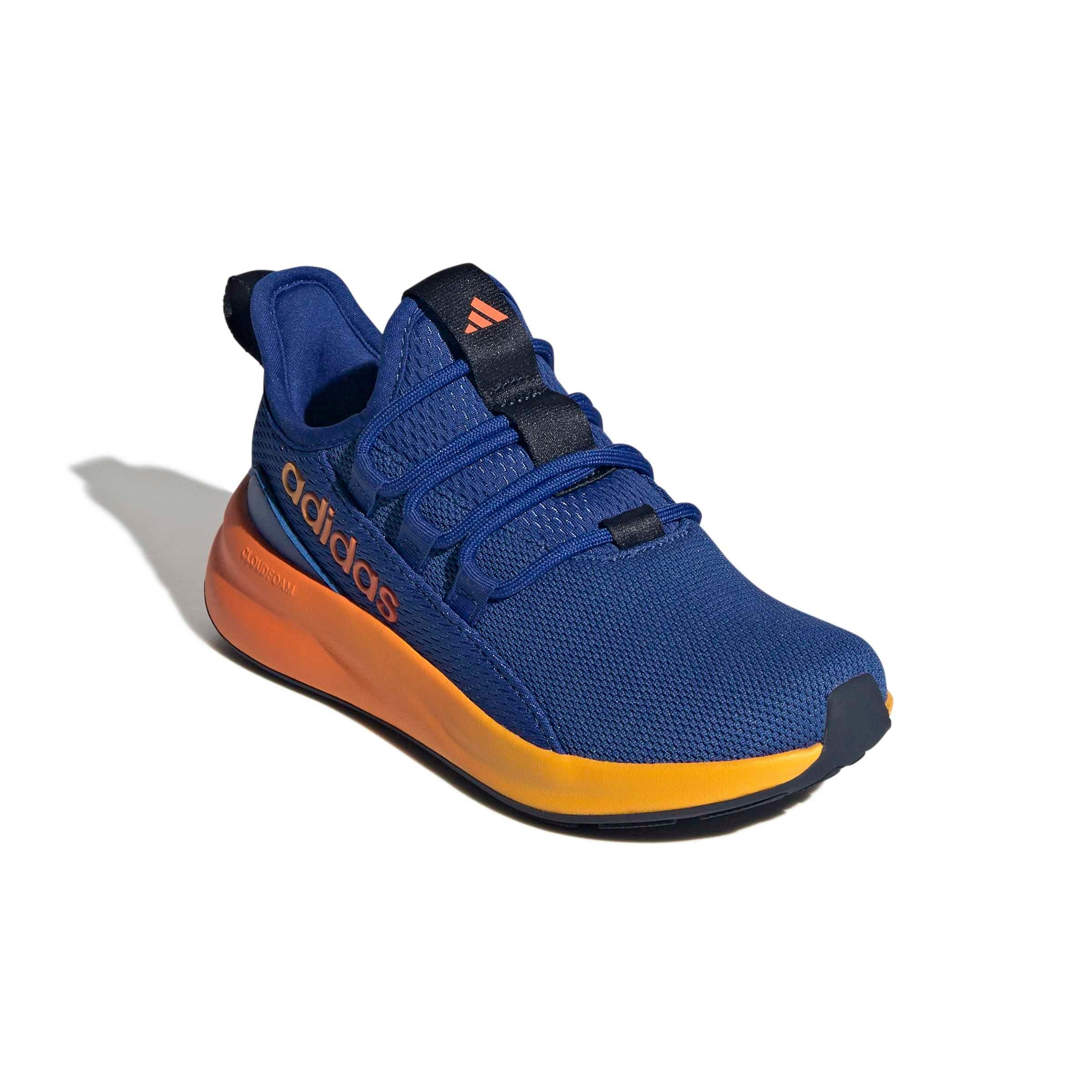 adidas Lite Racer Adapt 8.0 "Team Royal Blue/Orange/Crew Yellow" Grade School Boys' Shoe - ROYAL/ORANGE/YELLOW