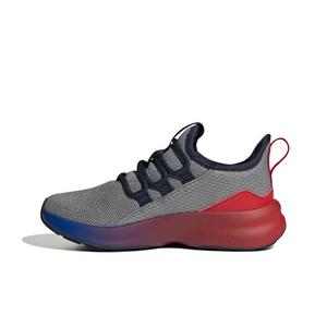 adidas Lite Racer Adapt 8.0 "Grey Three/Better Scarlet/Team Royal Blue" Grade School Boys' Shoe - GREY/SCARLET/ROYAL