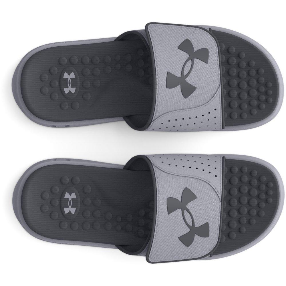 Under Armour Ignite Pro Grade School Boys' "Mod Grey/Pitch Grey" Slide