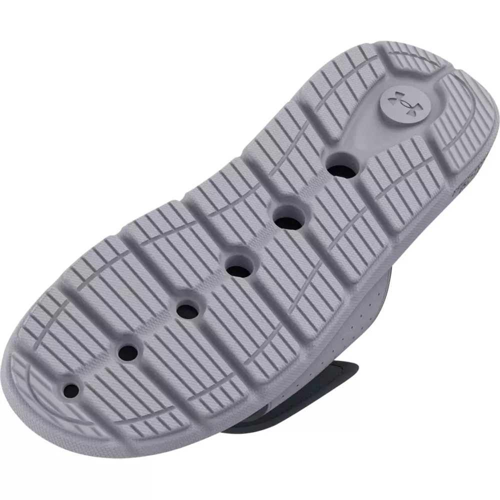 Under Armour Ignite Pro "Mod Grey/Pitch Grey" Grade School Boys' Slide - GREY/GREY
