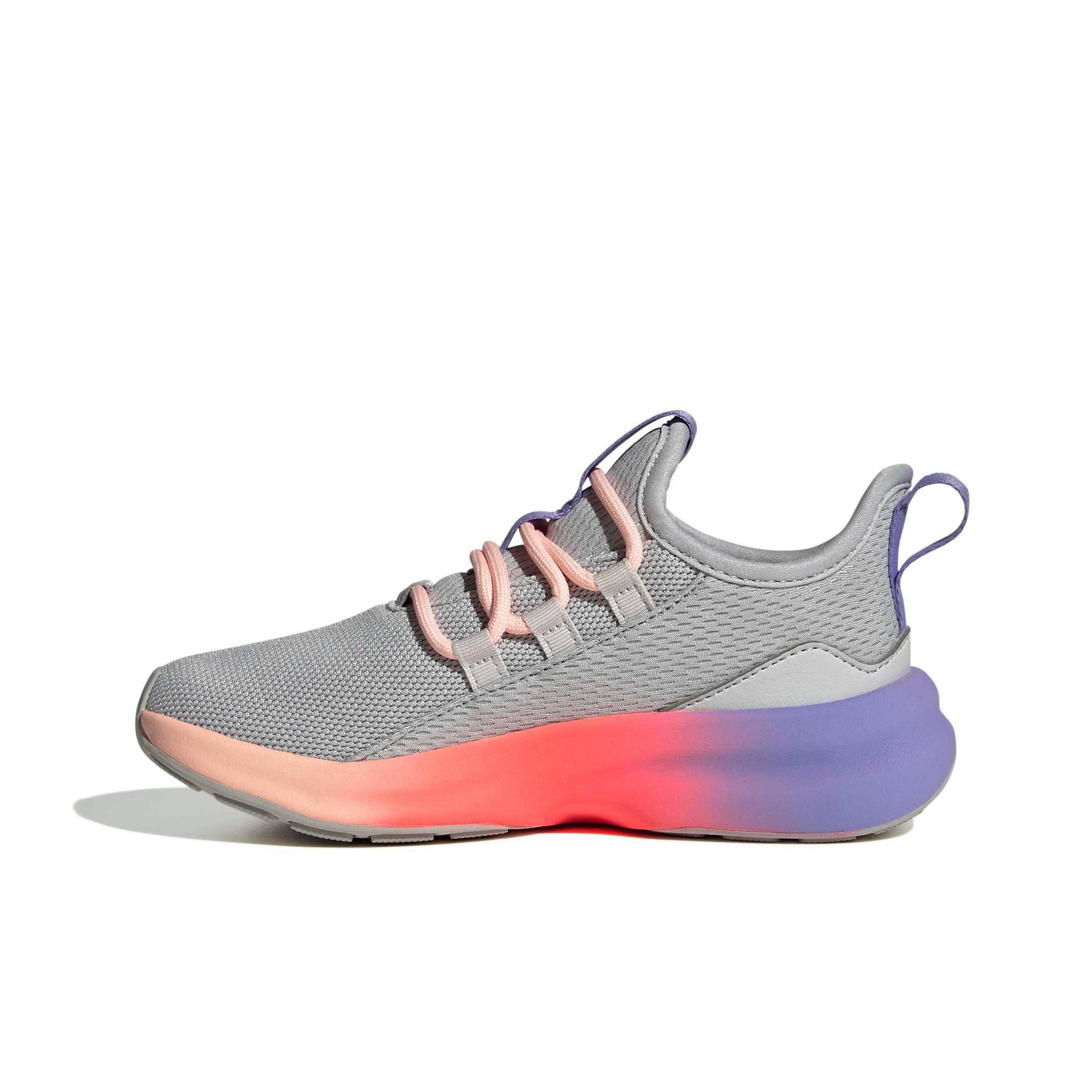 adidas Lite Racer Adapt 8.0 "Grey Two/Grey One/Purple Rush" Grade School Boys' Shoe - GREY/GREY/PURPLE