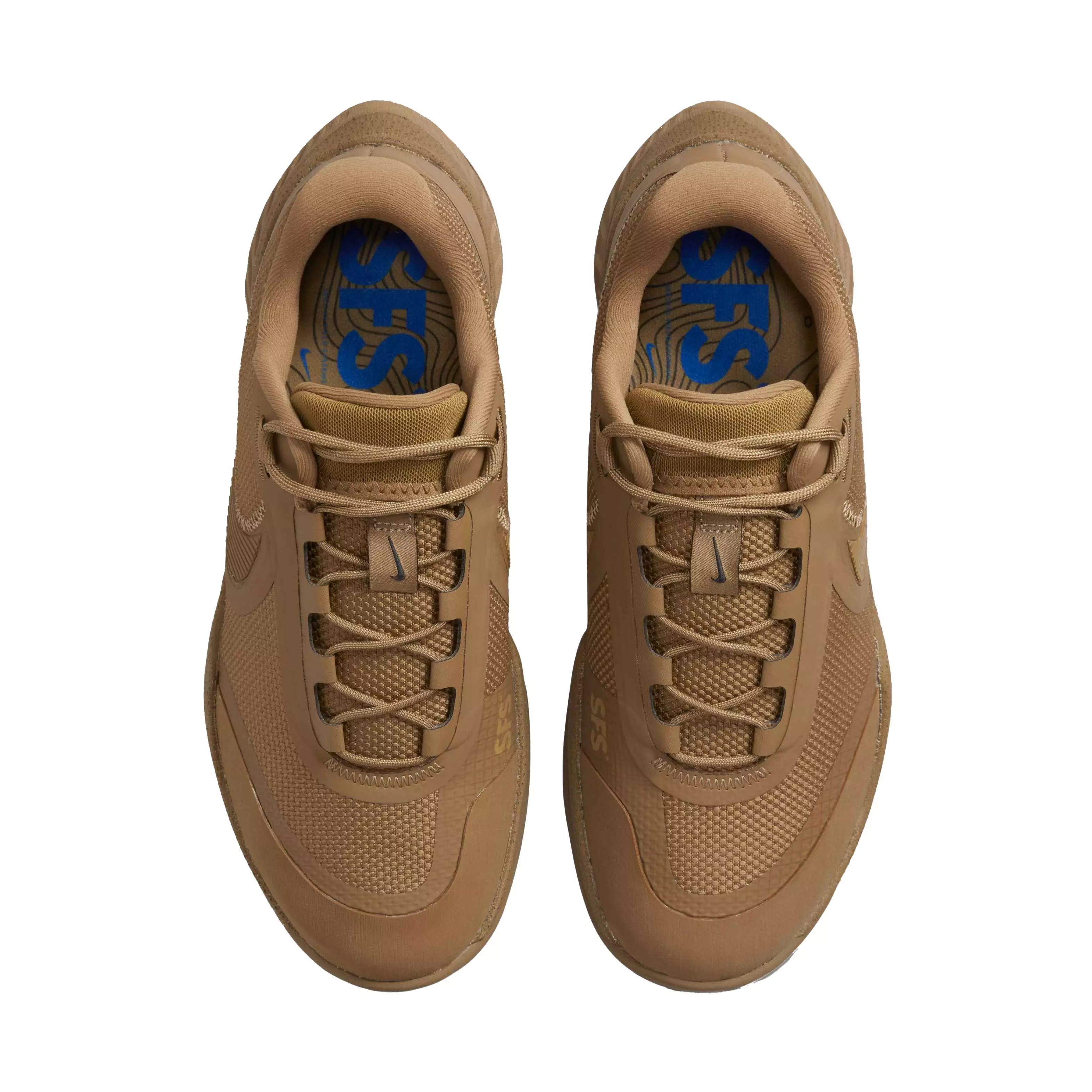 Nike React SFB Carbon Low "Coyote" Grade School Boys' Elite Outdoor Shoe - BROWN