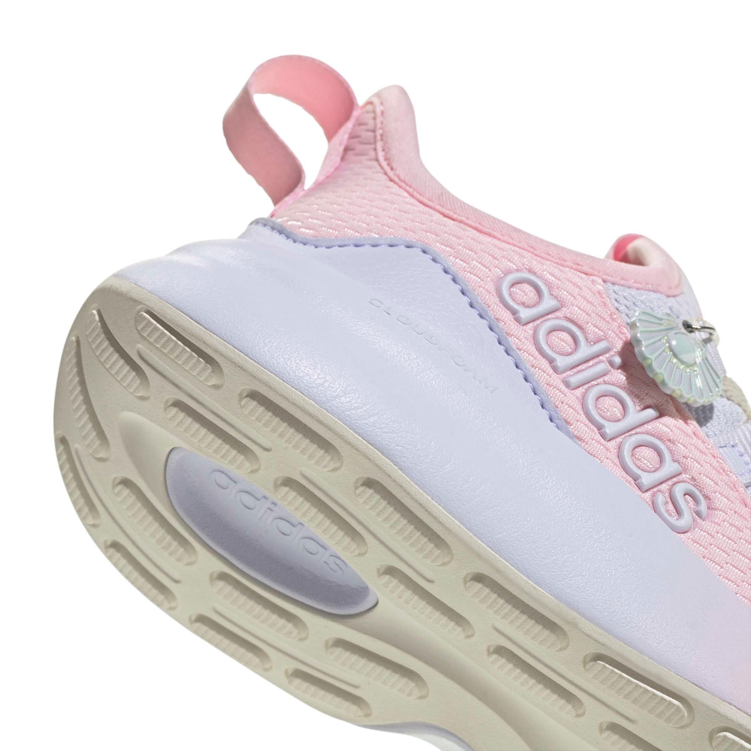 adidas Lite Racer Adapt 8.0 "Frozen Purple/Clear Pink/Core White" Grade School Girls' Shoe - PURPLE/PINK/WHITE