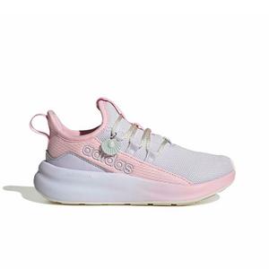 adidas Lite Racer Adapt 8.0 "Frozen Purple/Clear Pink/Core White" Grade School Girls' Shoe - PURPLE/PINK/WHITE