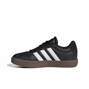 adidas VL Court 3.0 "Core Black/Ftwr White/Gum 5" Grade School Boys' Shoe - BLACK/WHITE/GUM