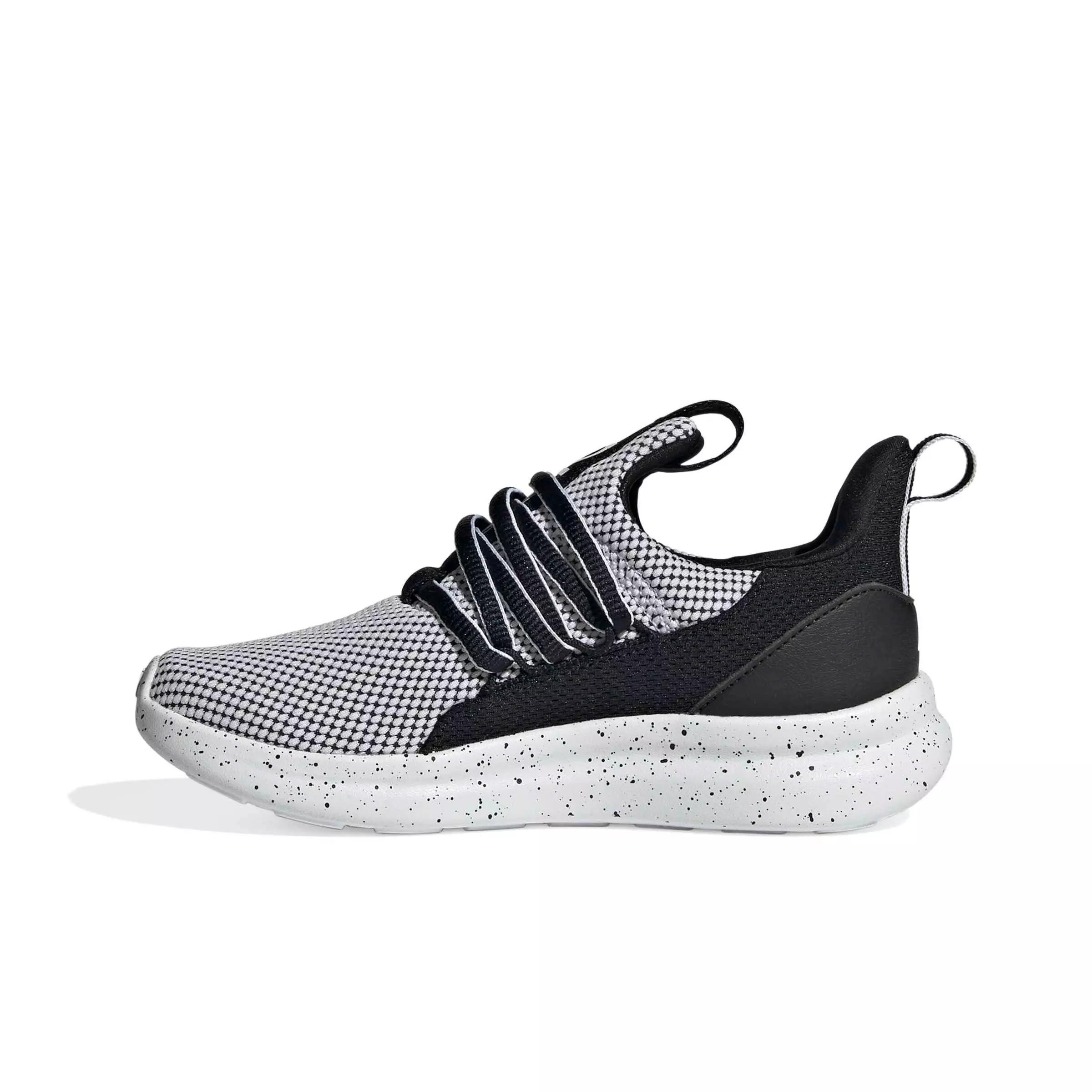 adidas Lite Racer Adapt 7.0 "Ftwr White/Core Black/Core Black" Grade School Boys' Shoe - WHITE/BLACK/BLACK