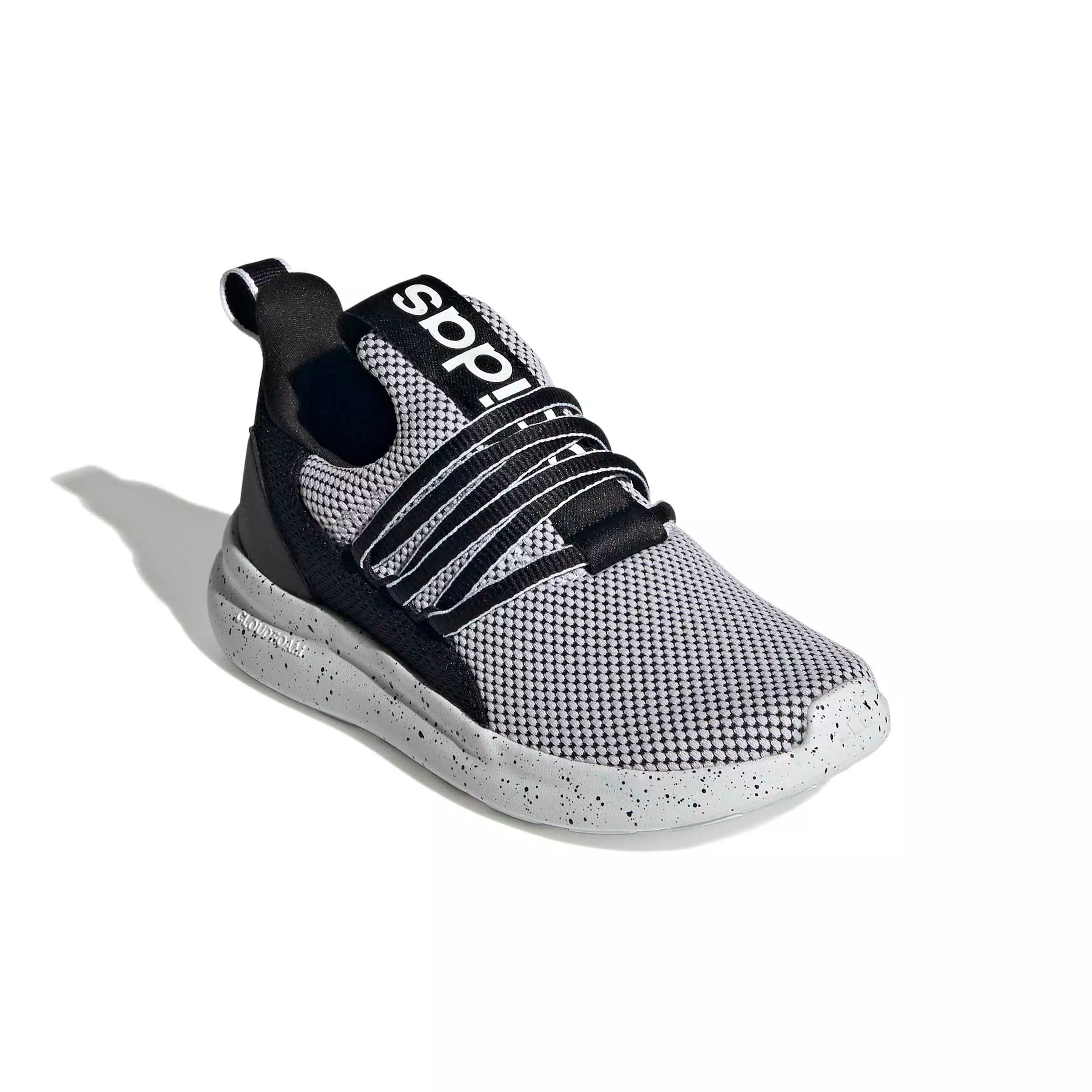 adidas Lite Racer Adapt 7.0 "Ftwr White/Core Black/Core Black" Grade School Boys' Shoe - WHITE/BLACK/BLACK