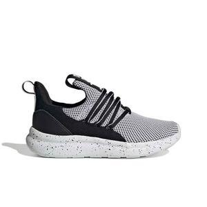 adidas Lite Racer Adapt 7.0 "Ftwr White/Core Black/Core Black" Grade School Boys' Shoe - WHITE/BLACK/BLACK
