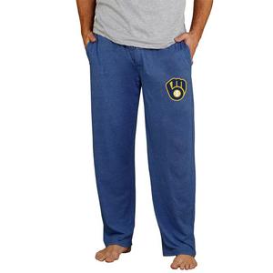 College Concepts Men's Milwaukee Brewers Knit Quest Lounge Pants