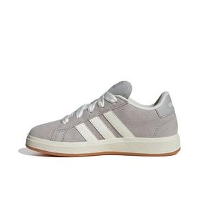 adidas Grand Court 00s "Grey Two/Off White/Gum 10" Grade School Boys' Shoe - GREY/OFF WHITE/GUM