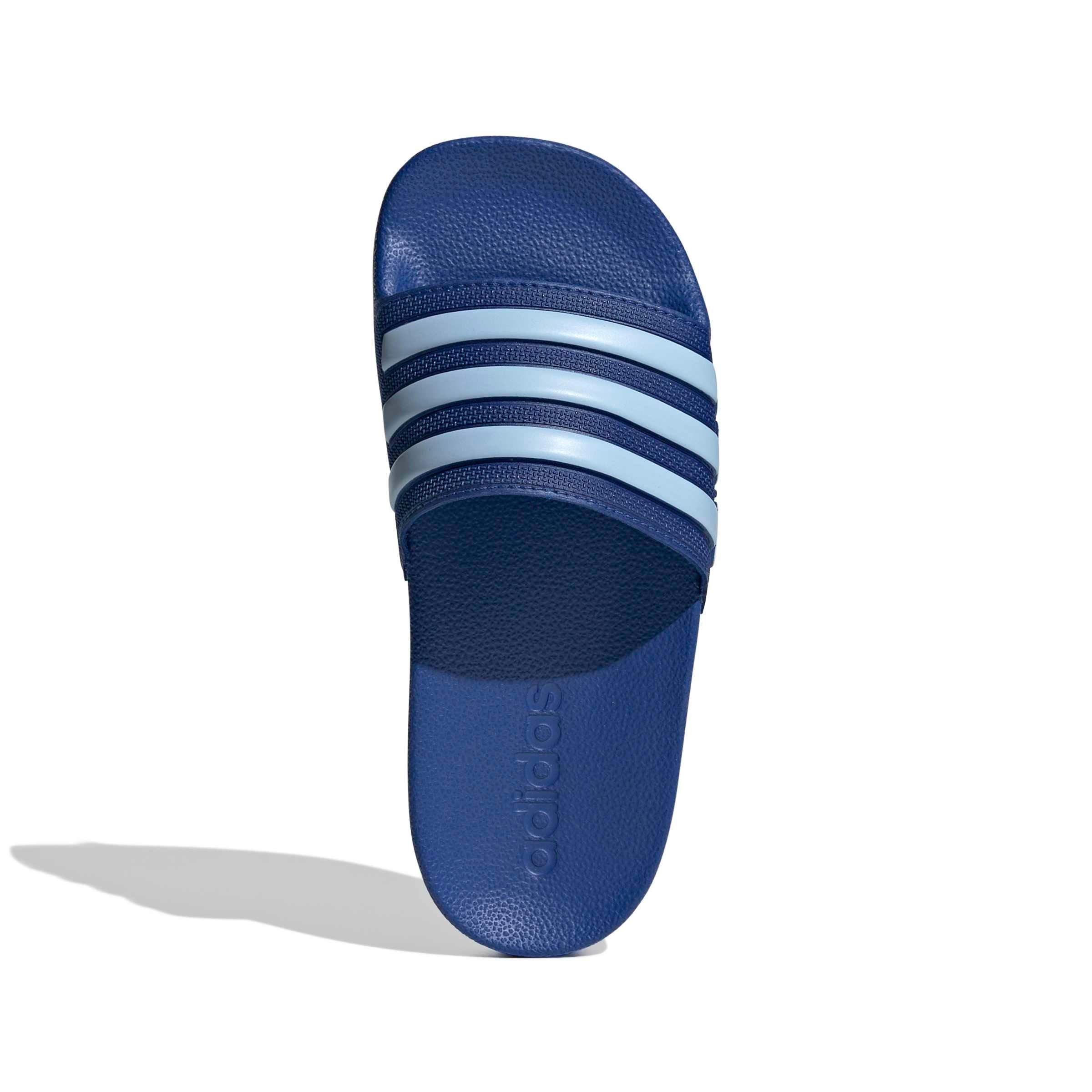 adidas Adilette Shower "Team Royal Blue/Glow Blue/Team Royal Blue" Grade School Boys' Slide - ROYAL/BLUE/ROYAL