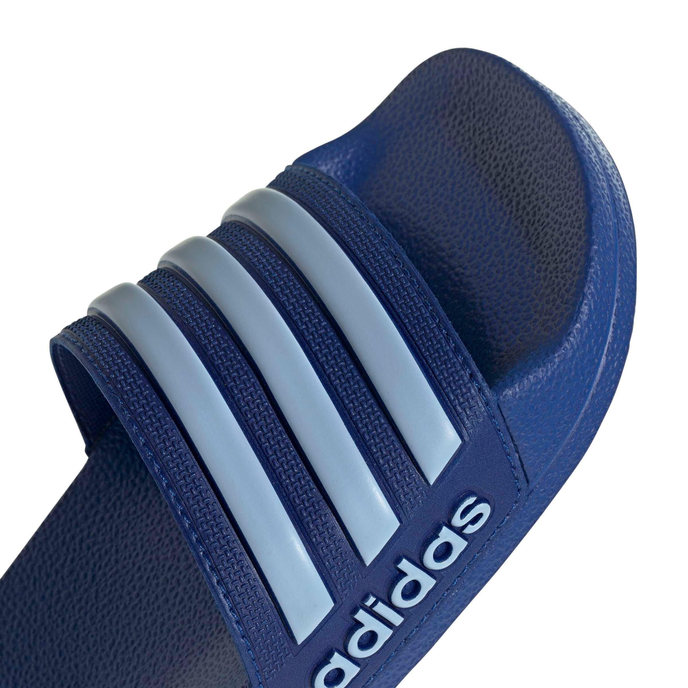 adidas Adilette Shower "Team Royal Blue/Glow Blue/Team Royal Blue" Grade School Boys' Slide - ROYAL/BLUE/ROYAL