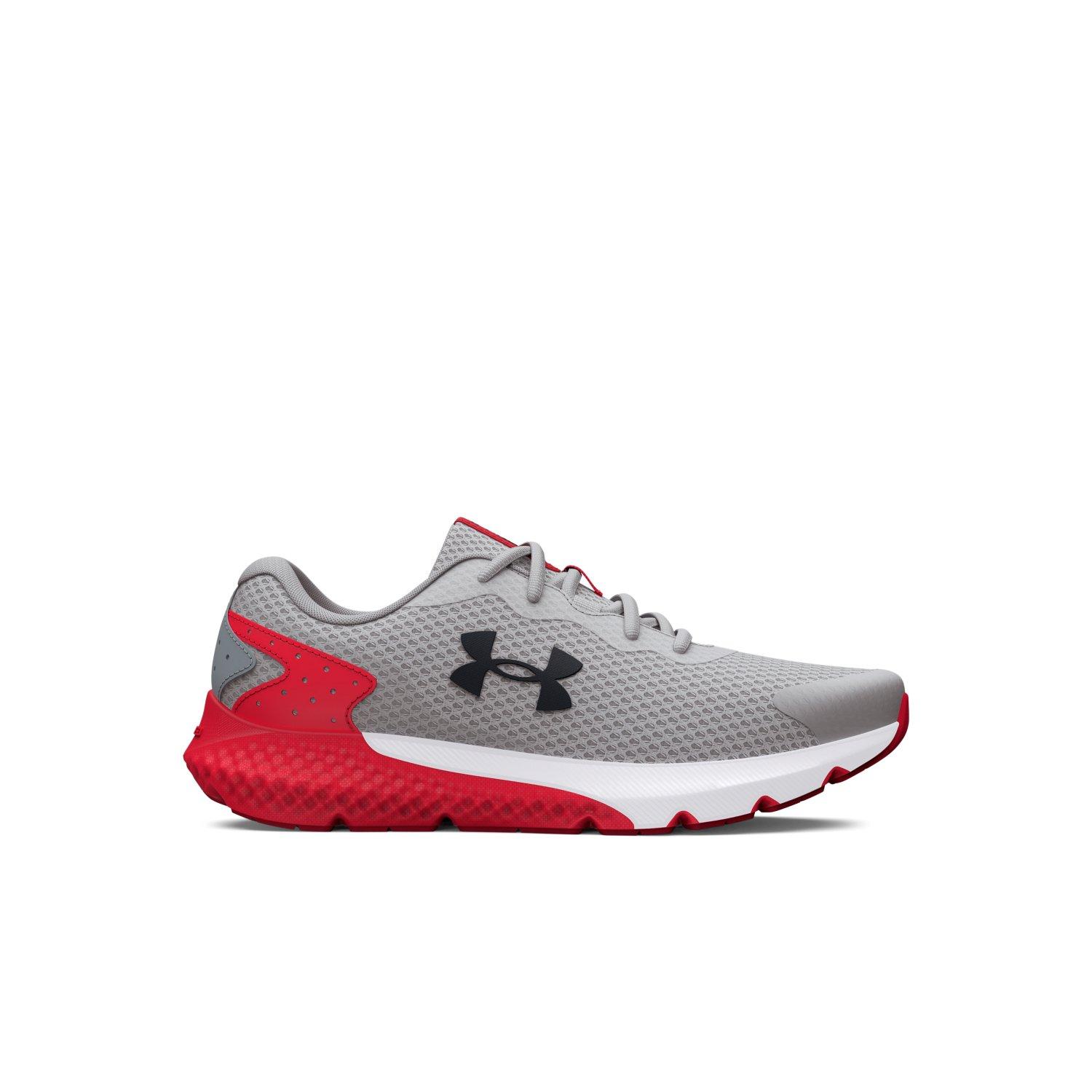 Under Armour Rogue 3 AL "Mod Grey/Red/Black" Preschool Boys' Running