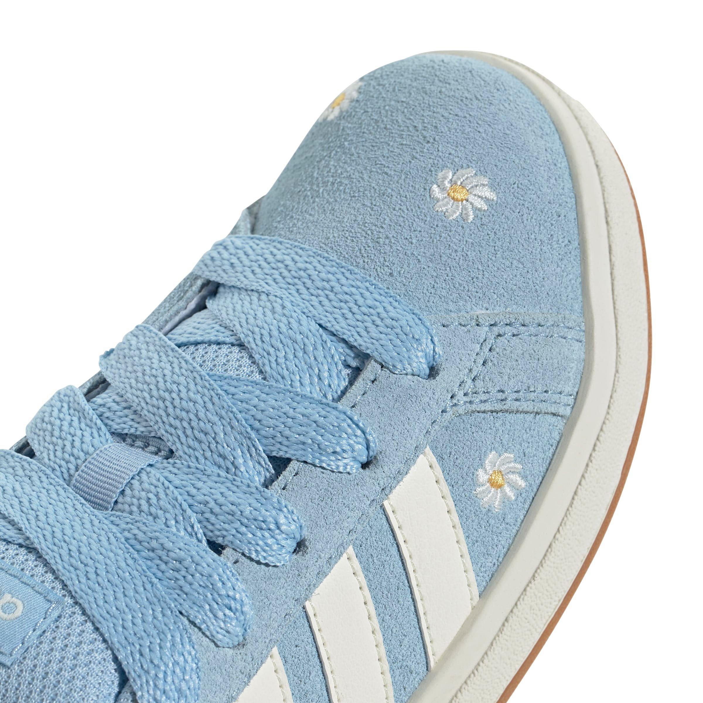 adidas Grand Court 00s "Clear Sky/Off White/Gum 10" Grade School Girls' Shoe - SKY/OFF WHITE/GUM