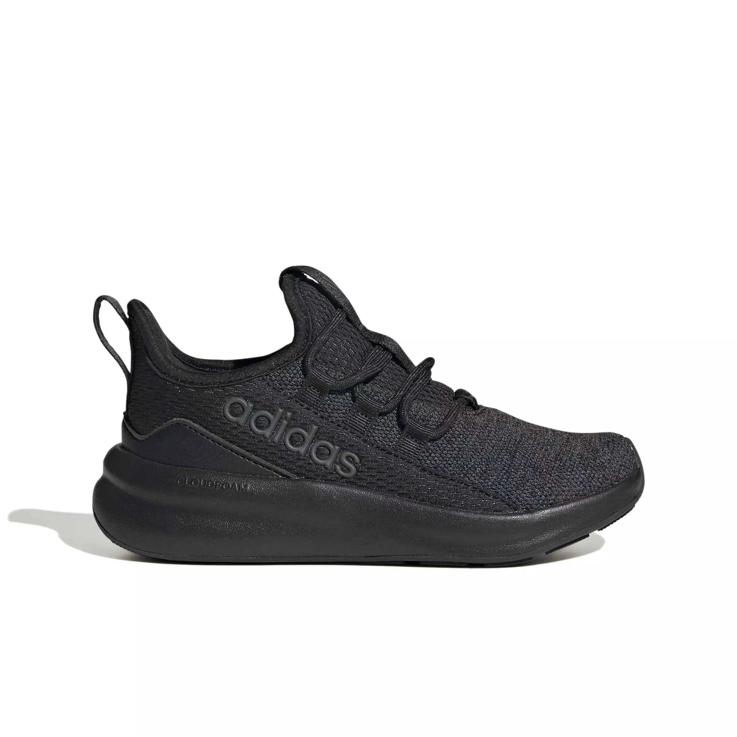adidas Lite Racer Adapt 8.0 "Core Black/Core Black/Carbon" Grade School Boys' Shoe - BLACK/BLACK/CARBON
