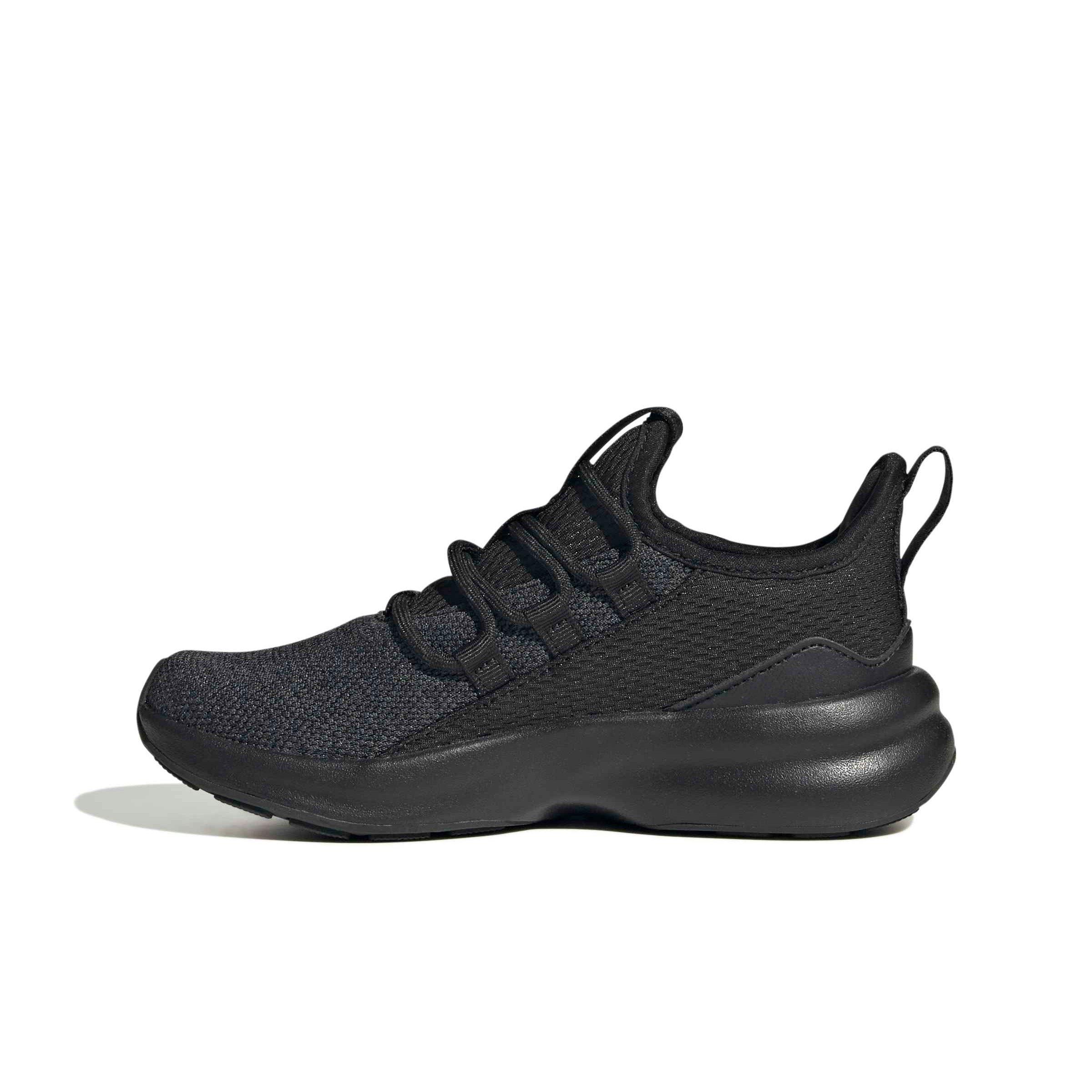 adidas Lite Racer Adapt 8.0 "Core Black/Core Black/Carbon" Grade School Boys' Shoe - BLACK/BLACK/CARBON