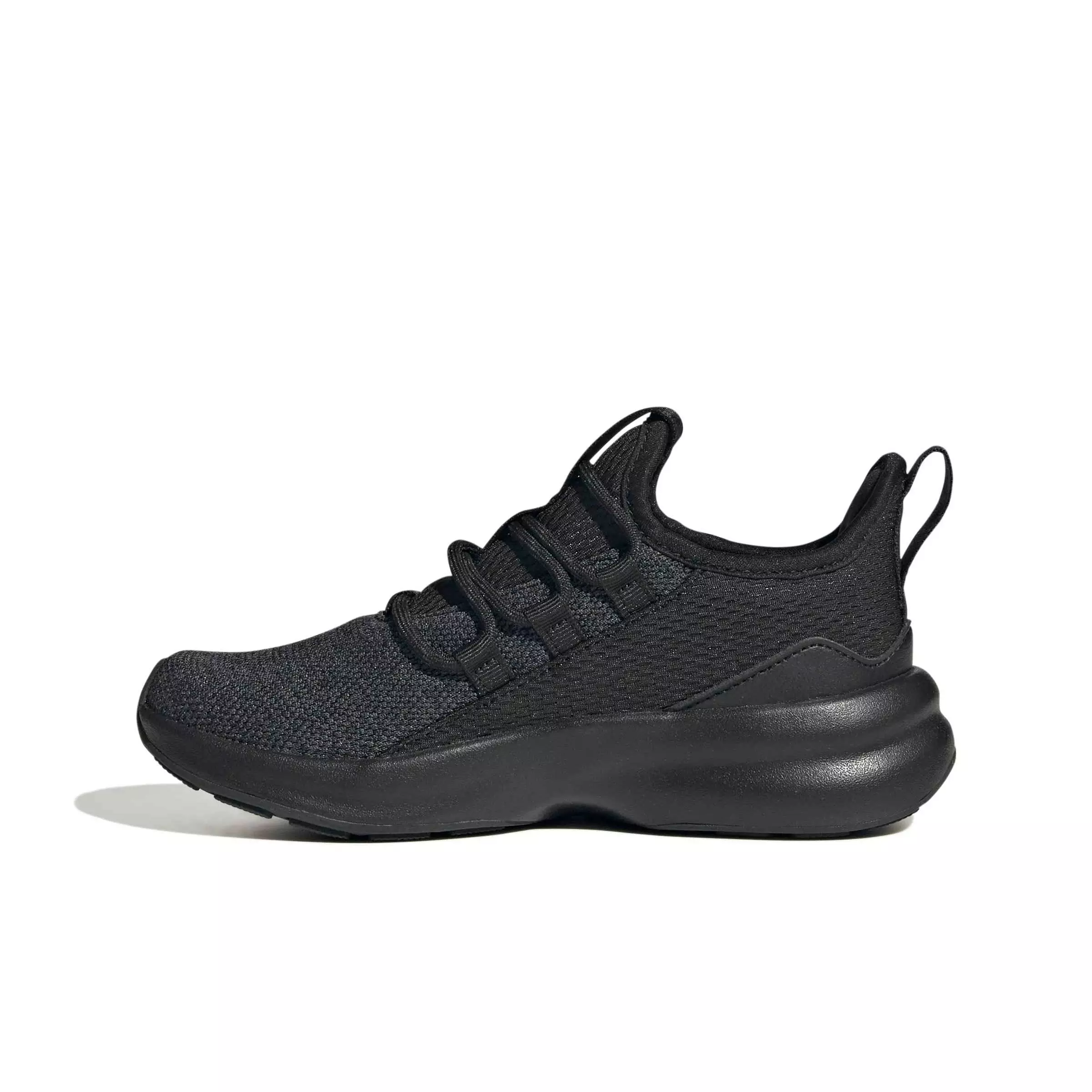 adidas Lite Racer Adapt 8.0 "Core Black/Core Black/Carbon" Grade School Boys' Shoe - BLACK/BLACK/CARBON