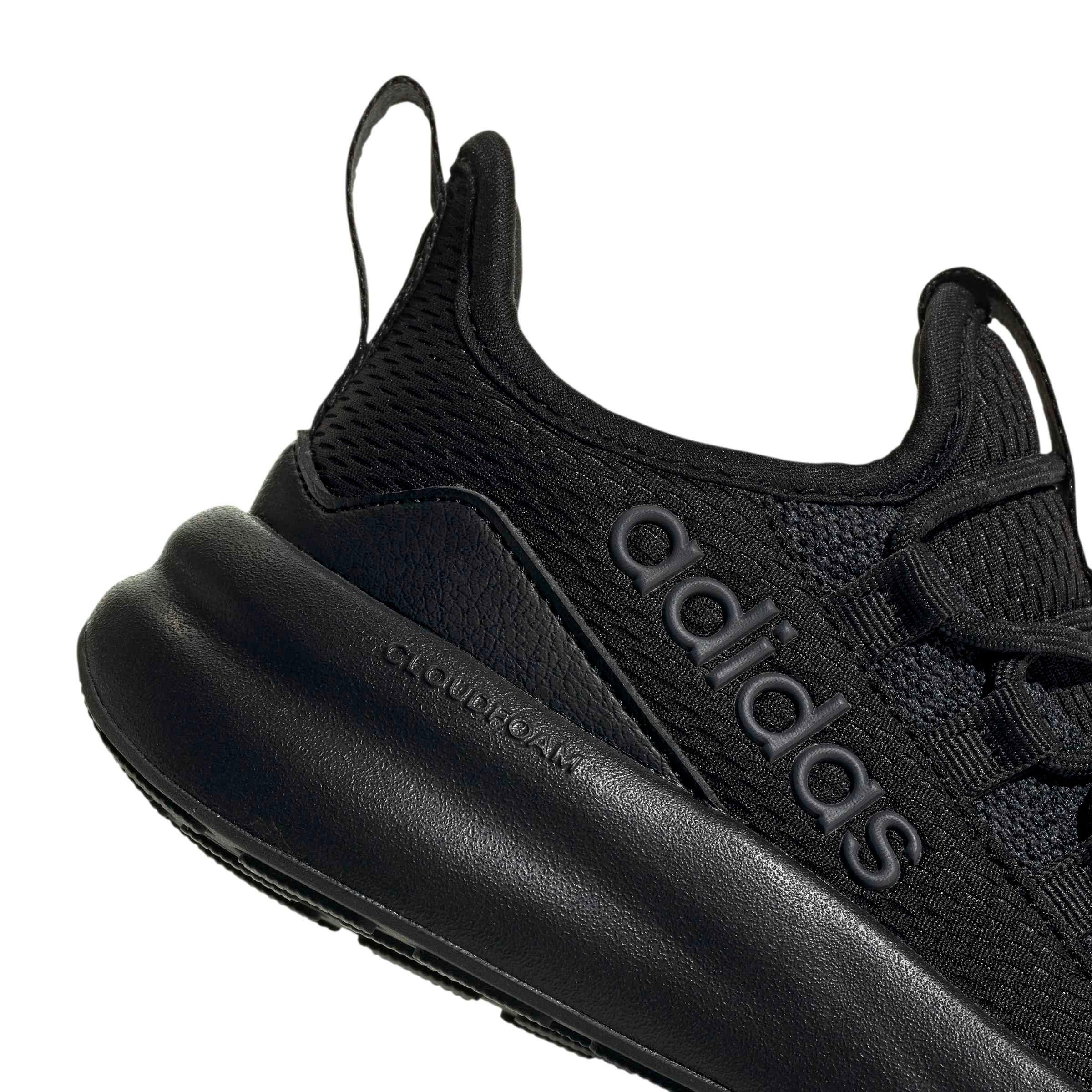 adidas Lite Racer Adapt 8.0 "Core Black/Core Black/Carbon" Grade School Boys' Shoe - BLACK/BLACK/CARBON