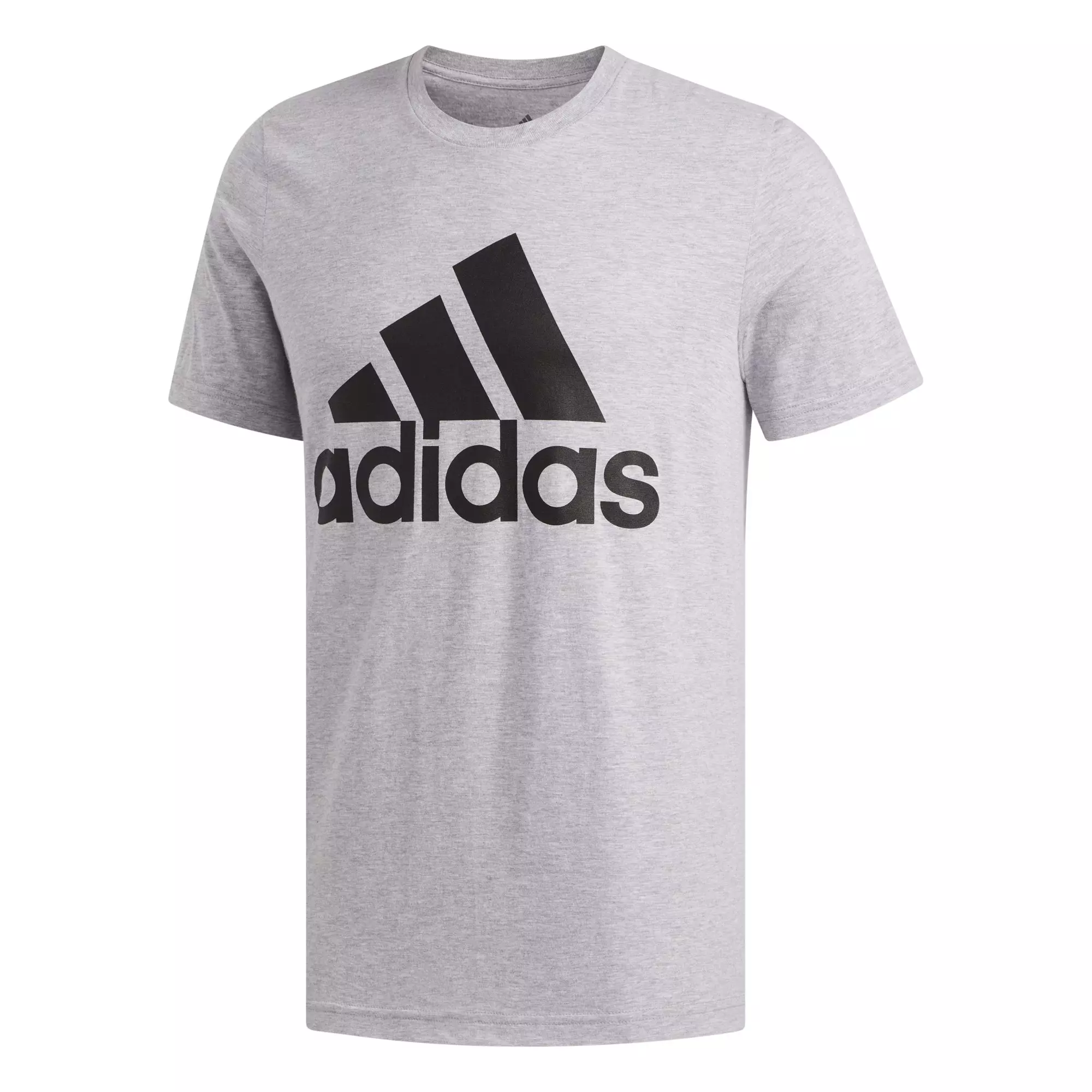 adidas Men's Basic Badge Of Sport Tee - GREY