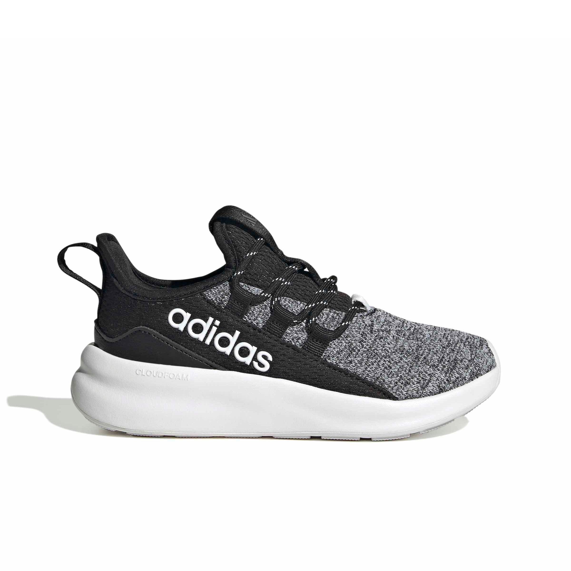 adidas Lite Racer Adapt 8.0 "Core Black/Core Black/Ftwr White" Grade School Boys' Shoe - BLACK/BLACK/WHITE