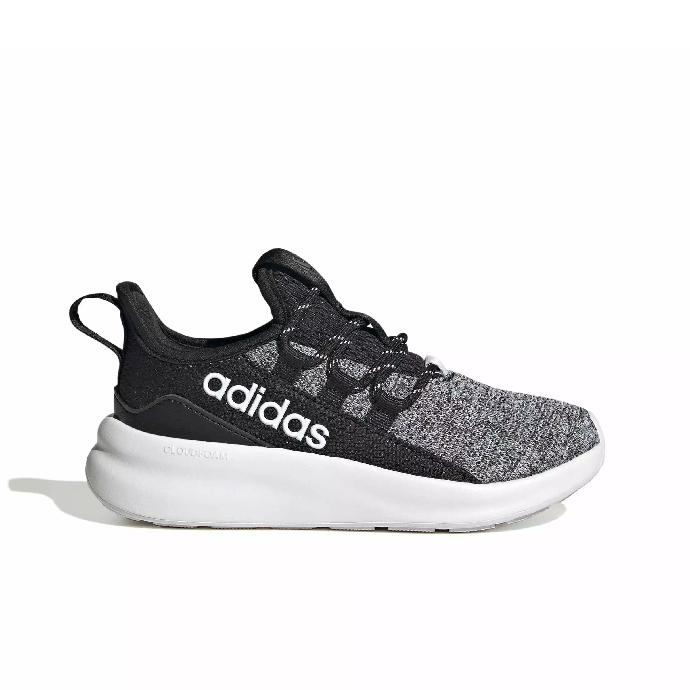 adidas Lite Racer Adapt 8.0 "Core Black/Core Black/Ftwr White" Grade School Boys' Shoe - BLACK/BLACK/WHITE