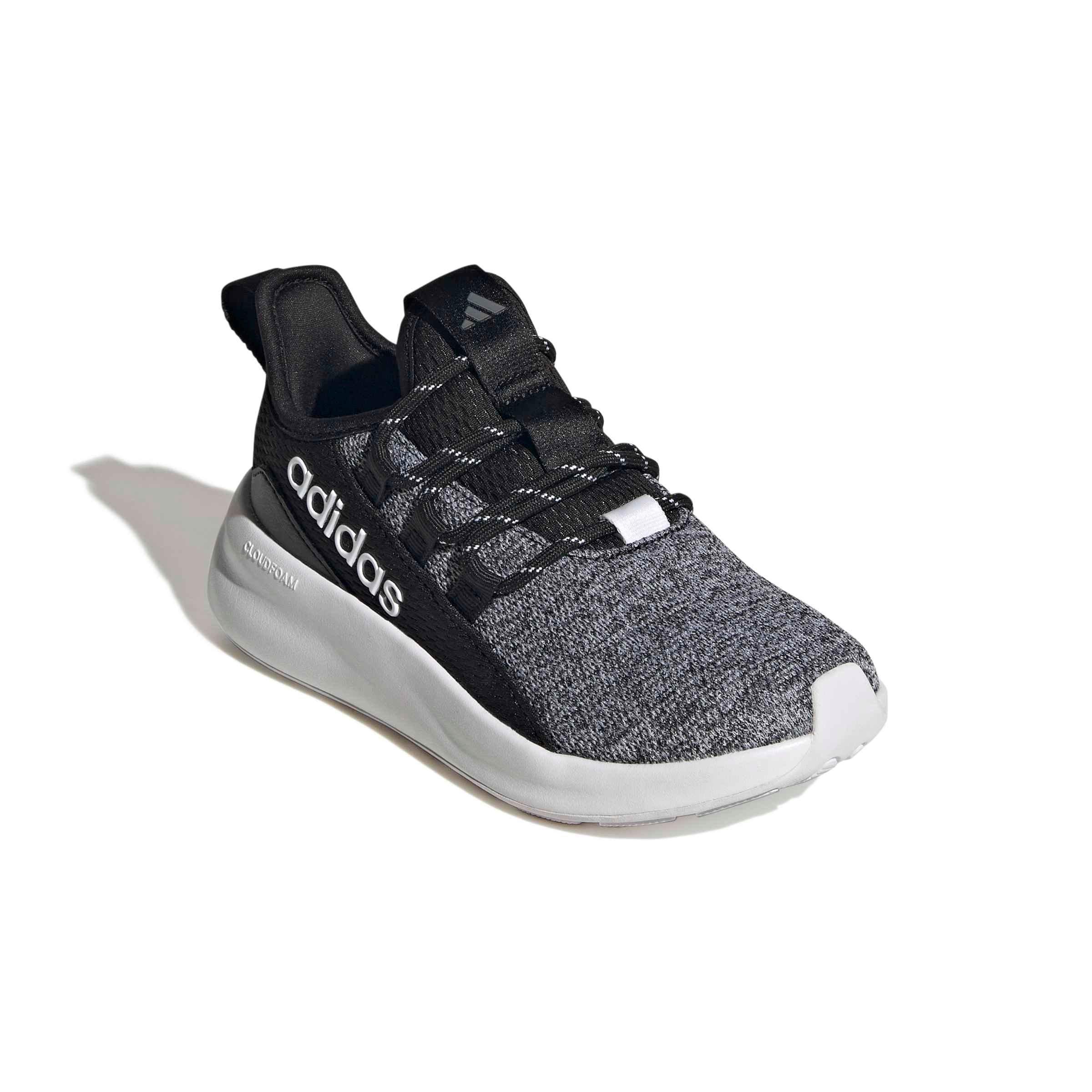 adidas Lite Racer Adapt 8.0 "Core Black/Core Black/Ftwr White" Grade School Boys' Shoe - BLACK/BLACK/WHITE