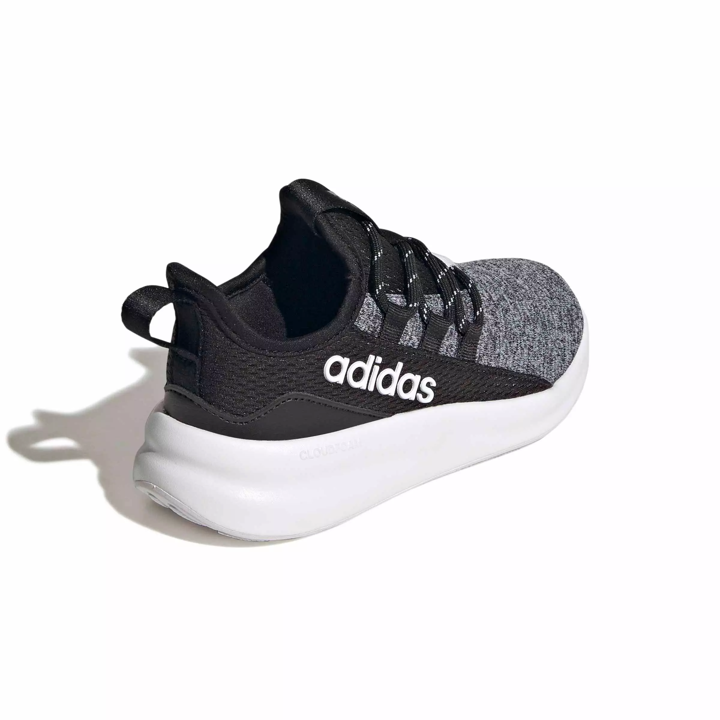 adidas Lite Racer Adapt 8.0 "Core Black/Core Black/Ftwr White" Grade School Boys' Shoe - BLACK/BLACK/WHITE