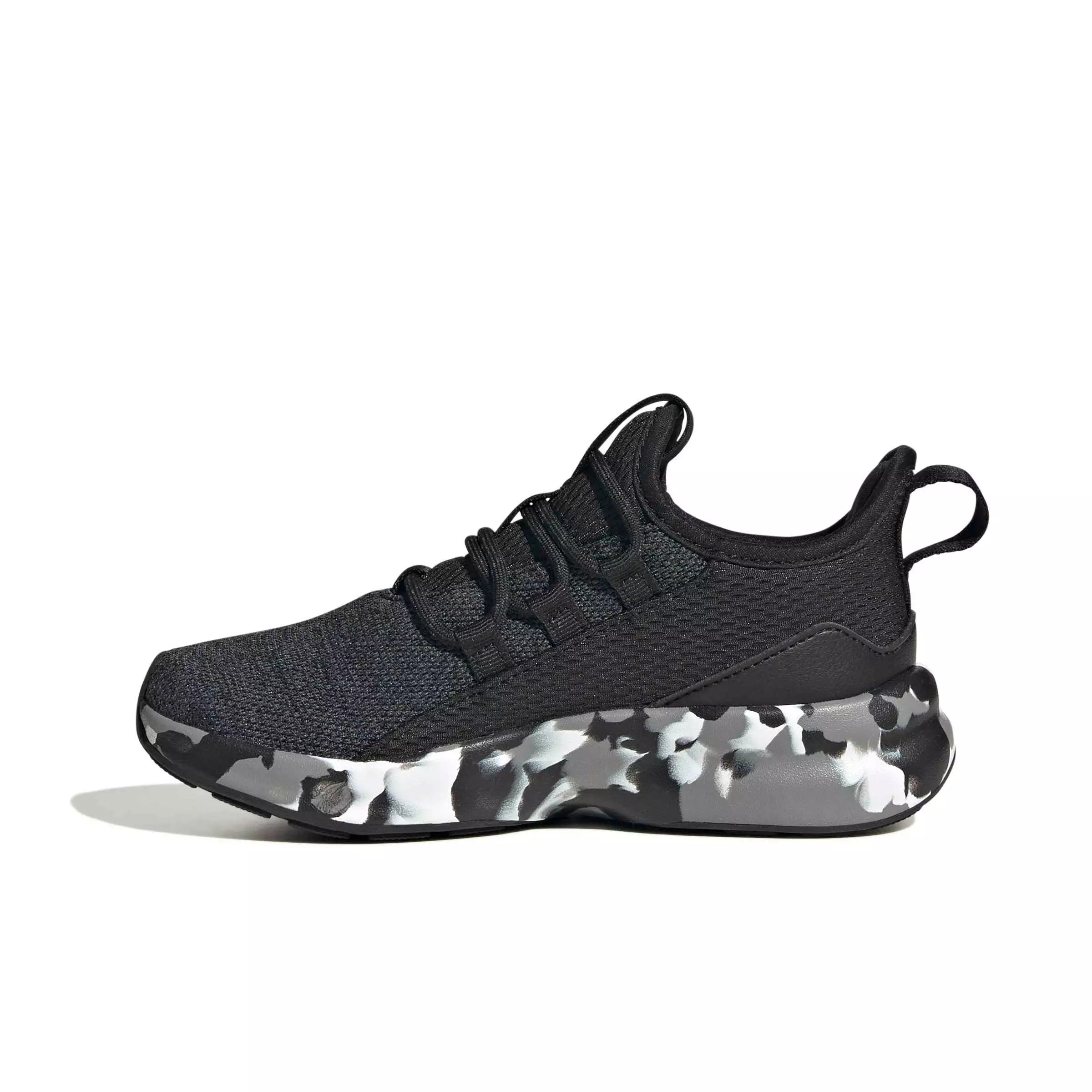 adidas Lite Racer Adapt 8.0 "Core Black/Grey Three/Carbon" Grade School Boys' Shoe - BLACK/GREY/CARBON