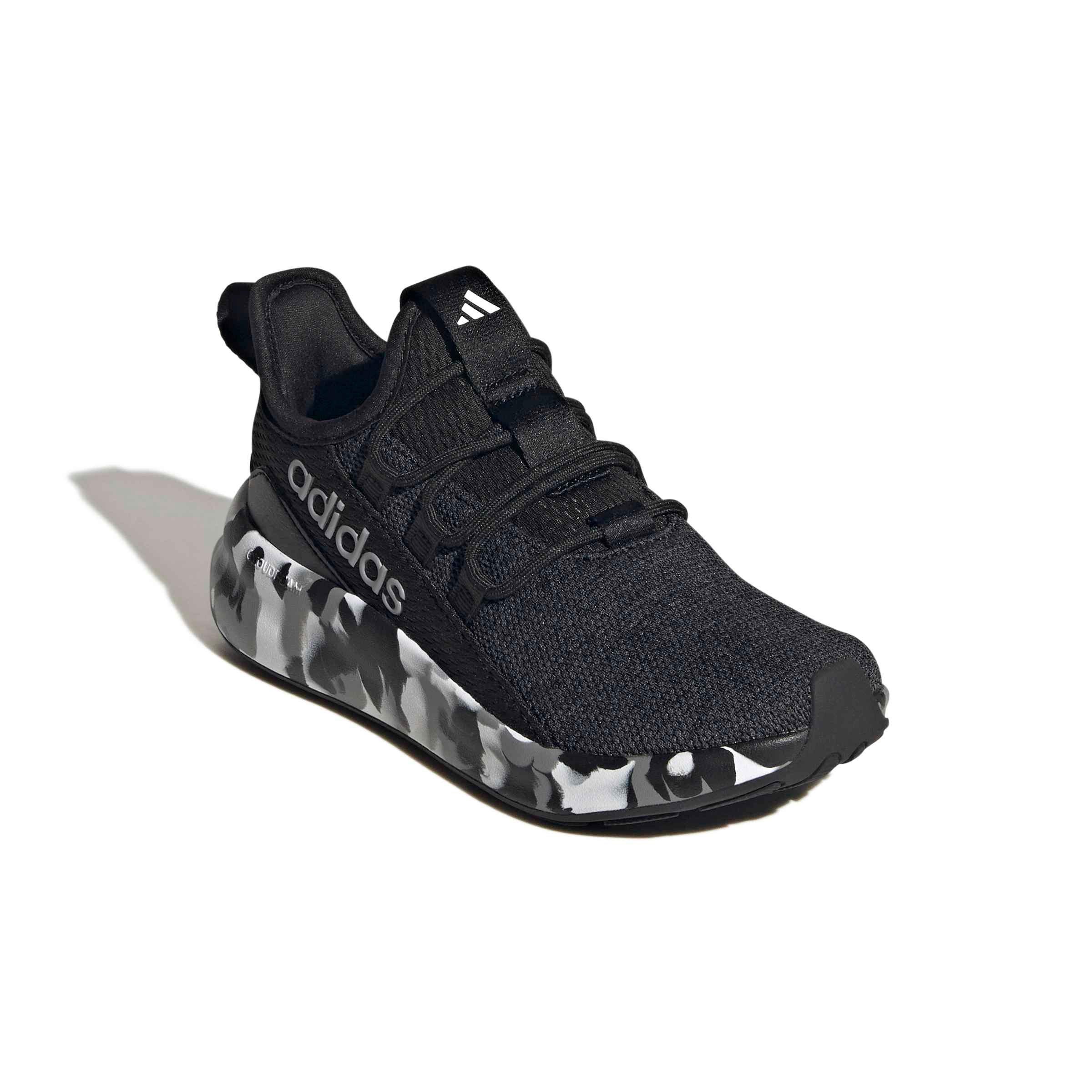 adidas Lite Racer Adapt 8.0 "Core Black/Grey Three/Carbon" Grade School Boys' Shoe - BLACK/GREY/CARBON