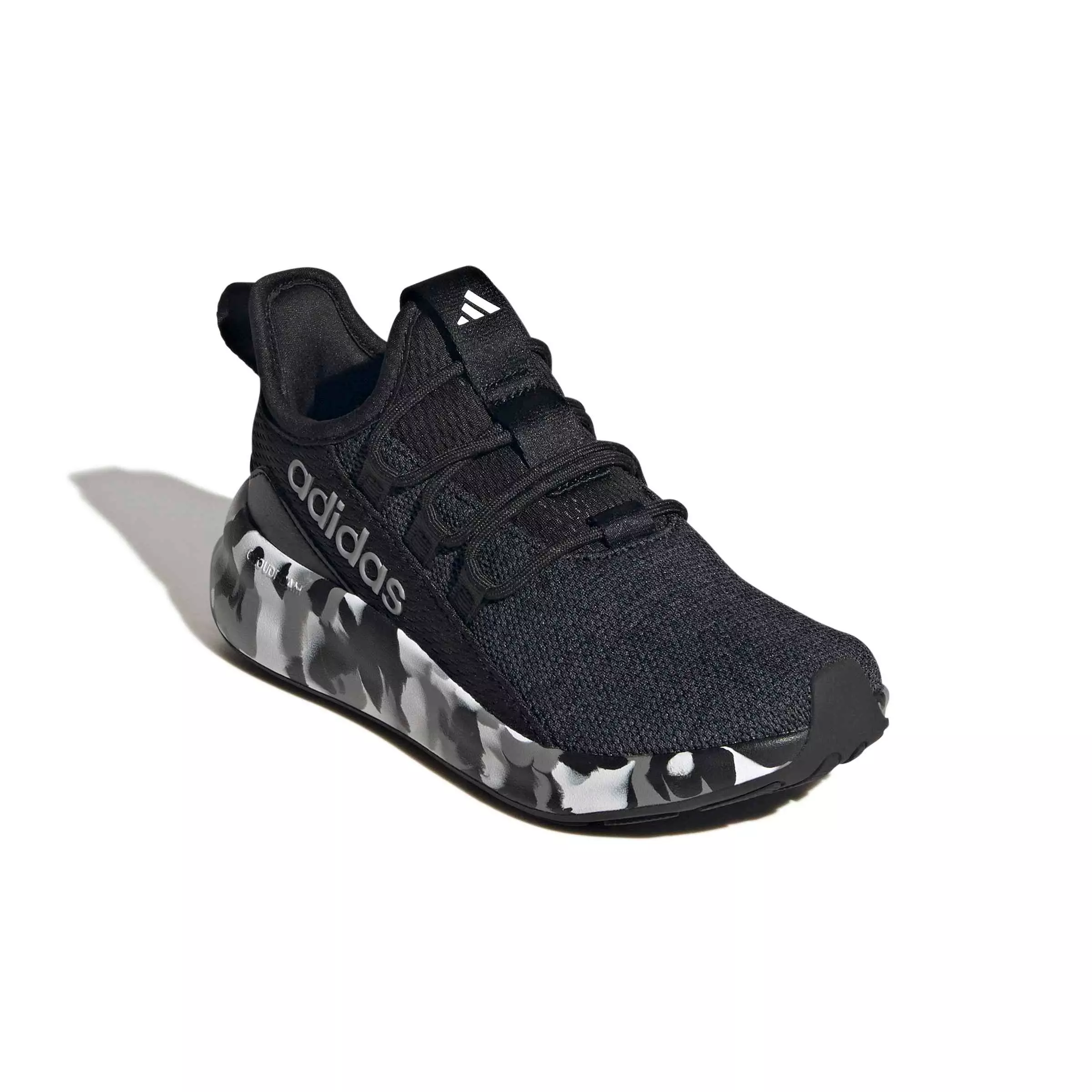 adidas Lite Racer Adapt 8.0 "Core Black/Grey Three/Carbon" Grade School Boys' Shoe - BLACK/GREY/CARBON