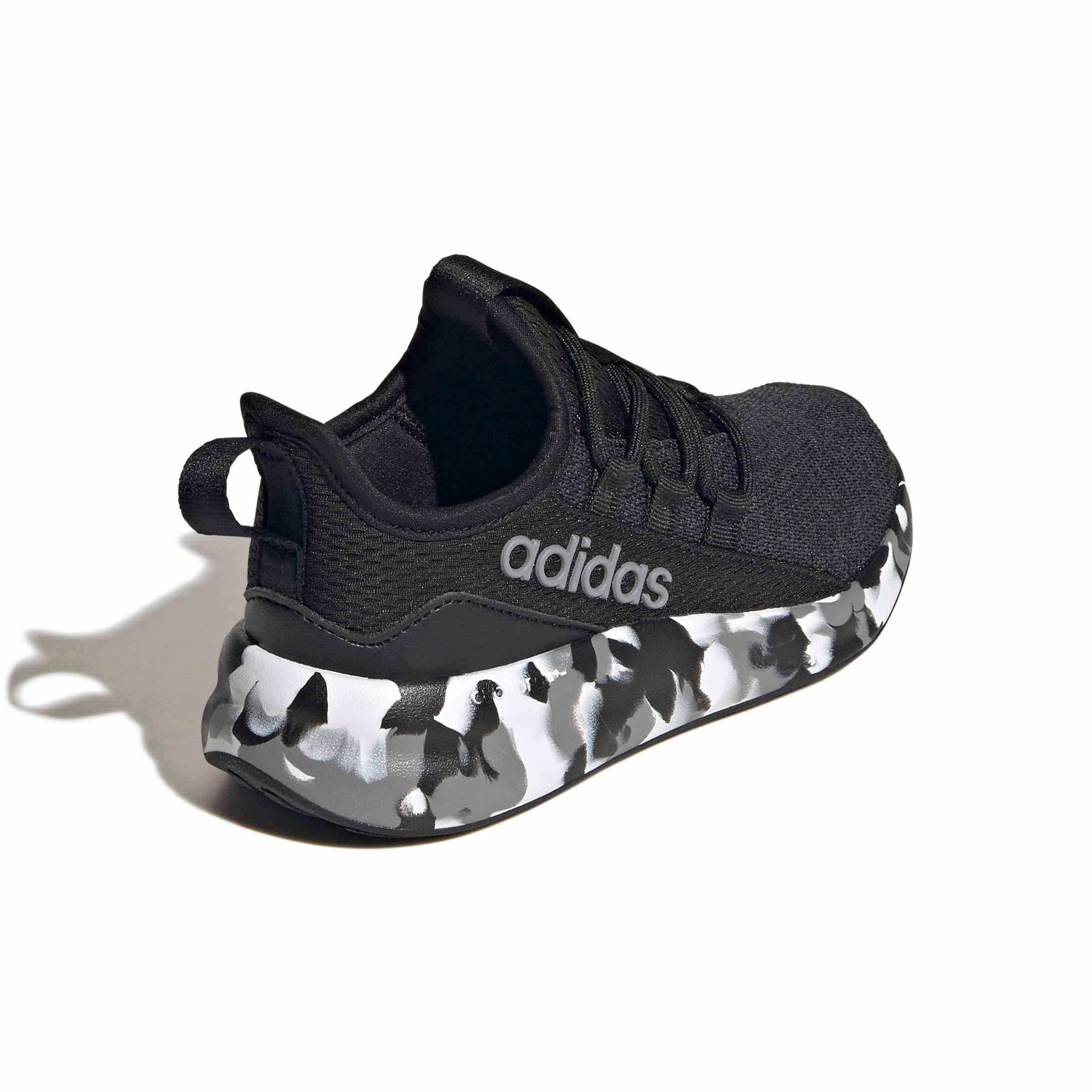 adidas Lite Racer Adapt 8.0 "Core Black/Grey Three/Carbon" Grade School Boys' Shoe - BLACK/GREY/CARBON