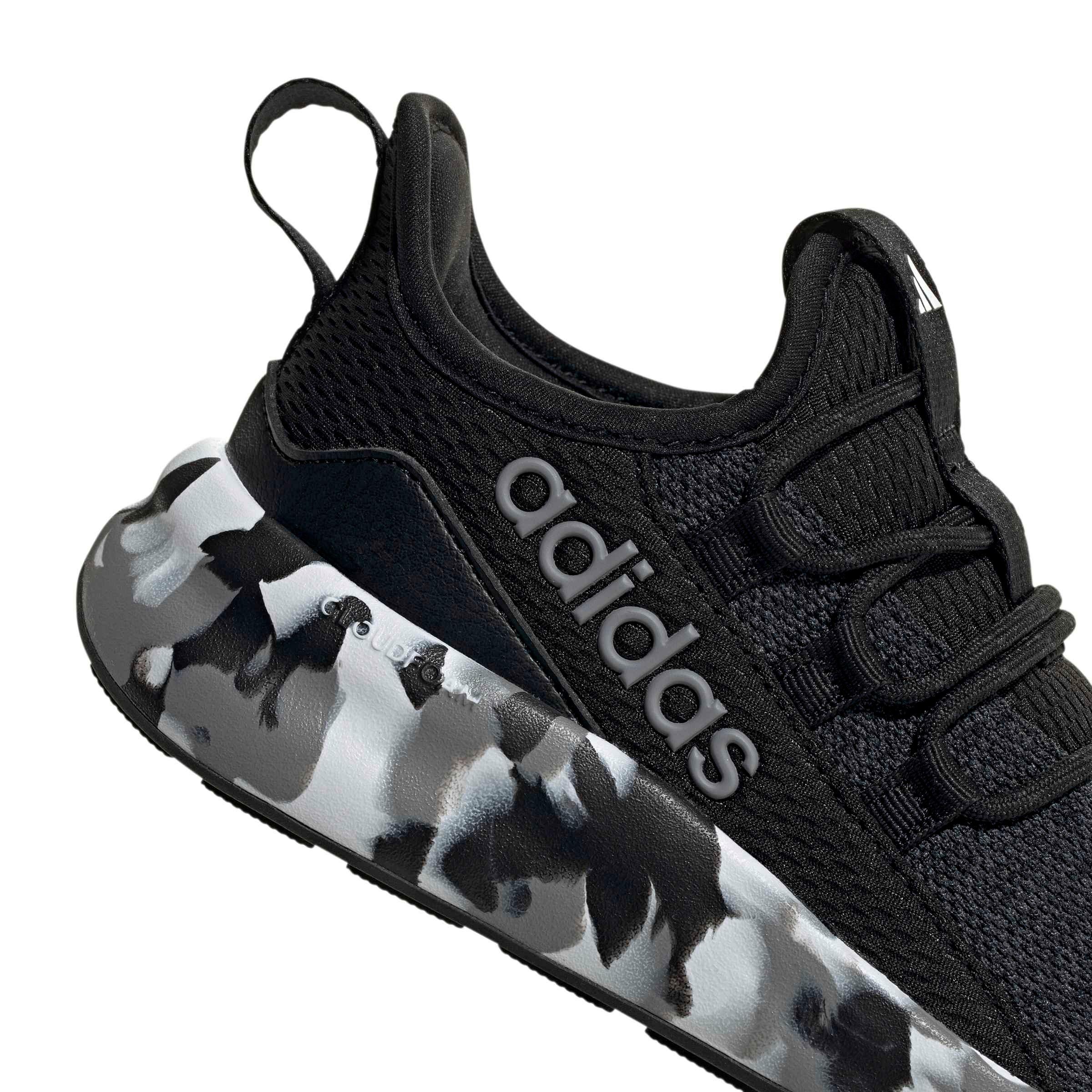 adidas Lite Racer Adapt 8.0 "Core Black/Grey Three/Carbon" Grade School Boys' Shoe - BLACK/GREY/CARBON