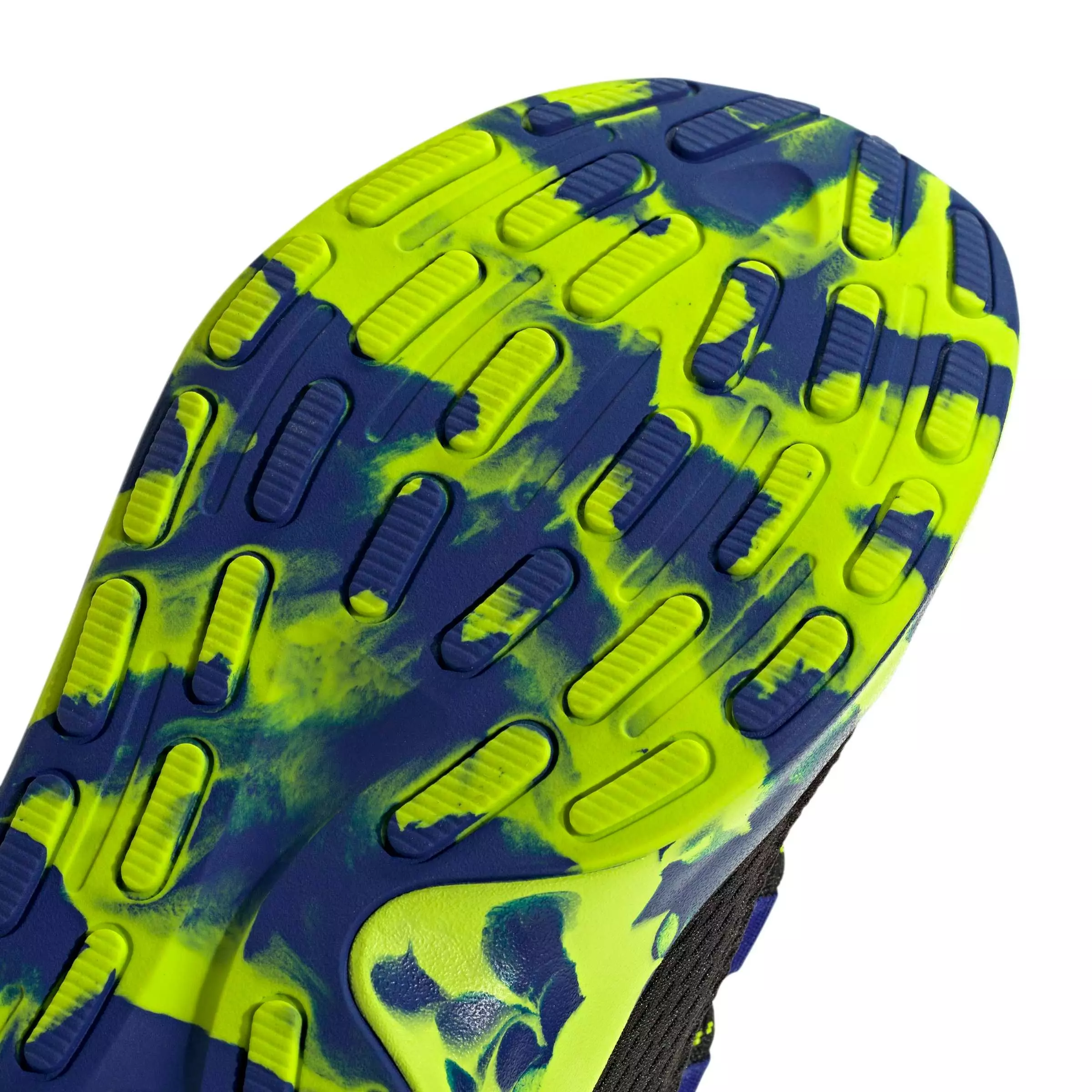 adidas Lite Racer Adapt 8.0 "Core Black/Solar Slime/Mystery Ink" Grade School Boys' Shoe - BLACK/SLIME/INK