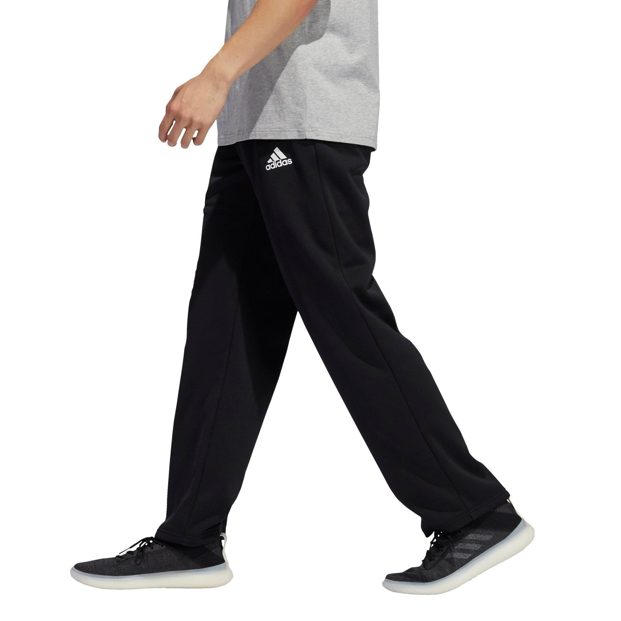 Adidas men's team issue fleece open hem pant online