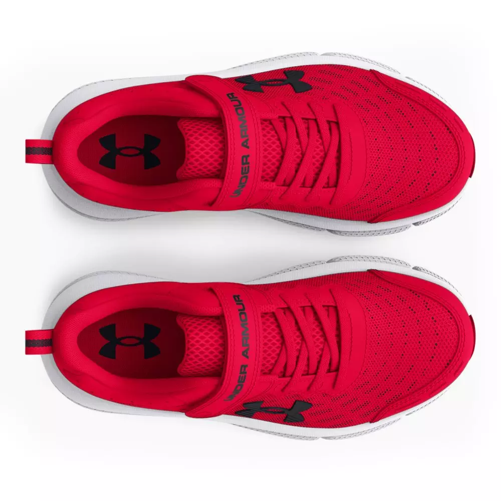 Under Armour Assert 10 AC "Red/Black" Preschool Boys' Running Shoe - RED/BLACK