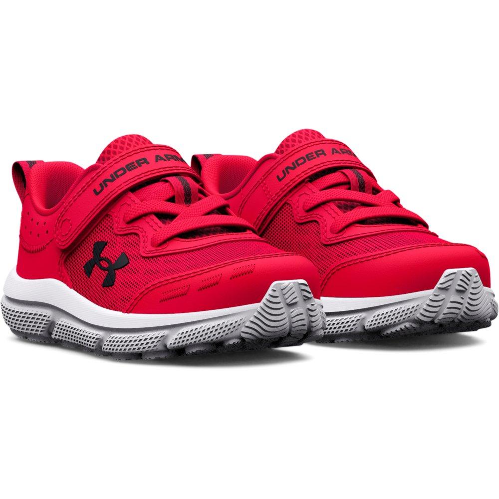 Under Armour Assert 10 AC Infant Boys' "Red/Black" Running Shoe