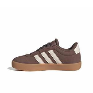 adidas VL Court 3.0 "Earth Strata/Chalk White/Gum 3" Grade School Girls' Shoe - EARTH/WHITE/GUM
